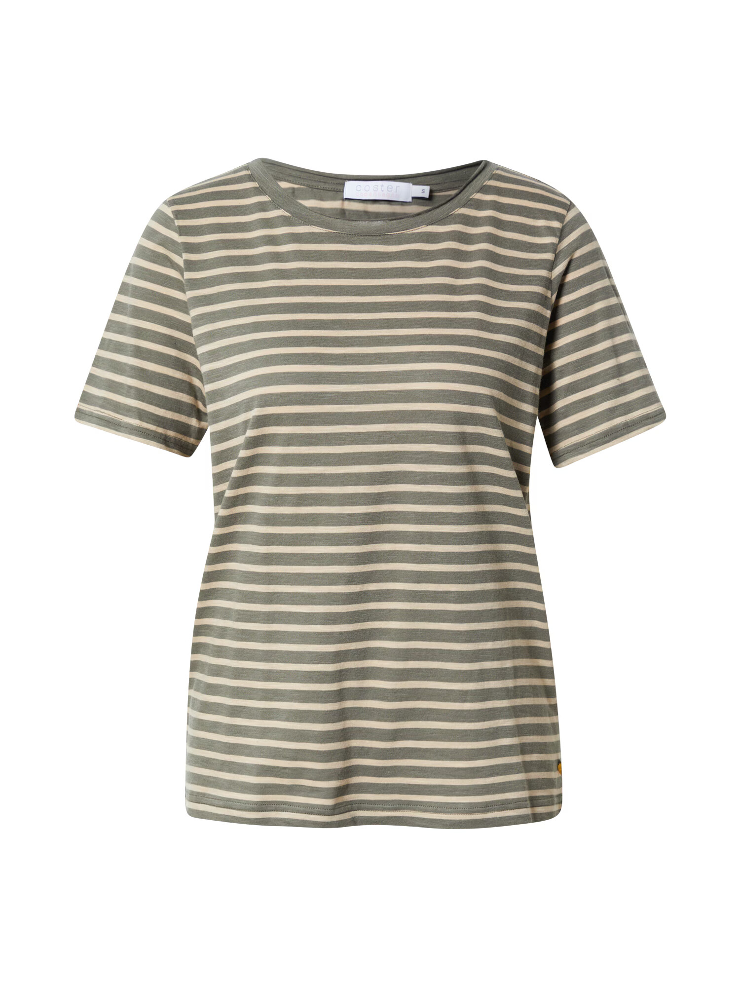 Coster Copenhagen Tricou bej / oliv - Pled.ro