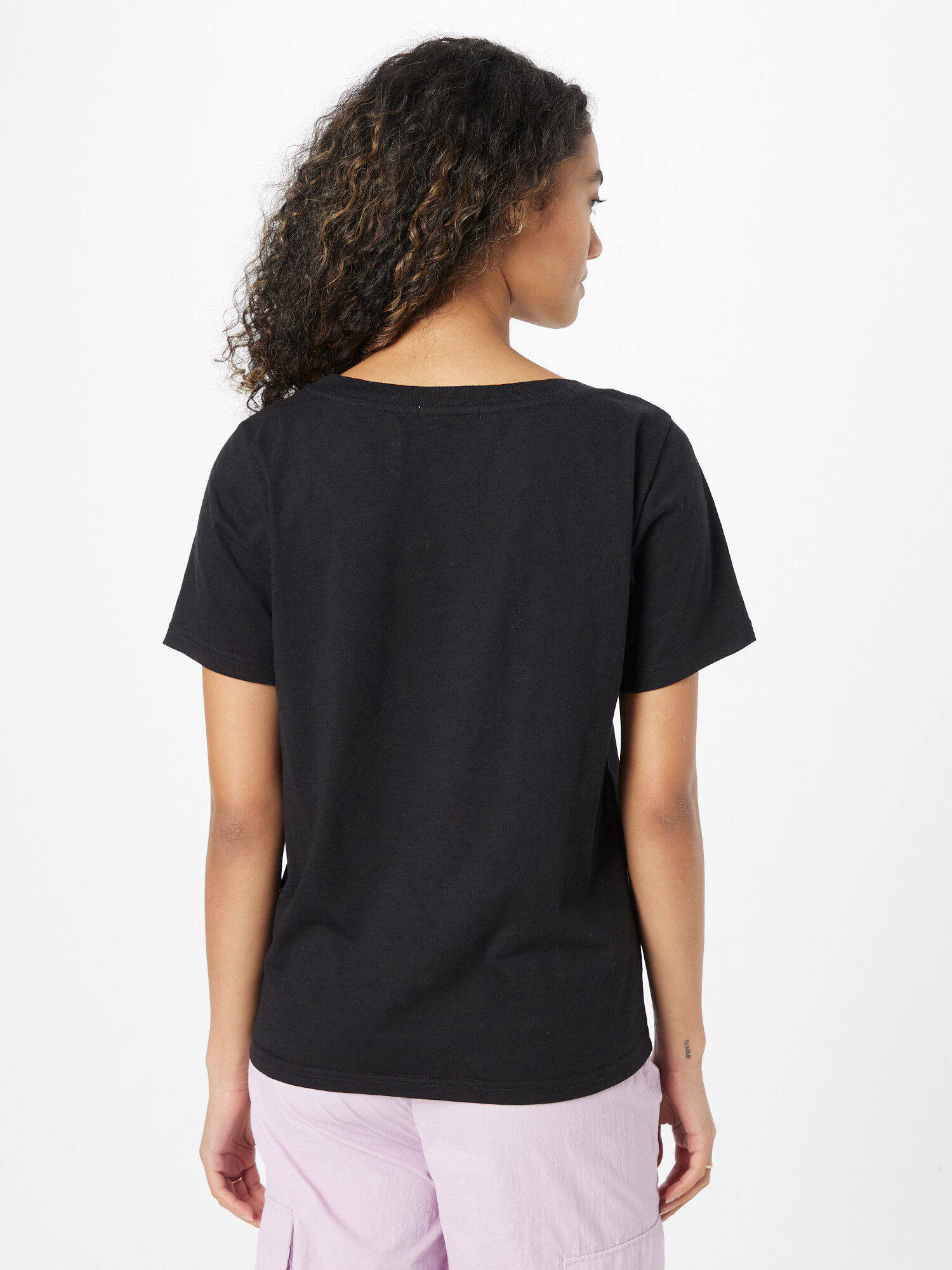 Coster Copenhagen Tricou mov mură / roz / negru - Pled.ro