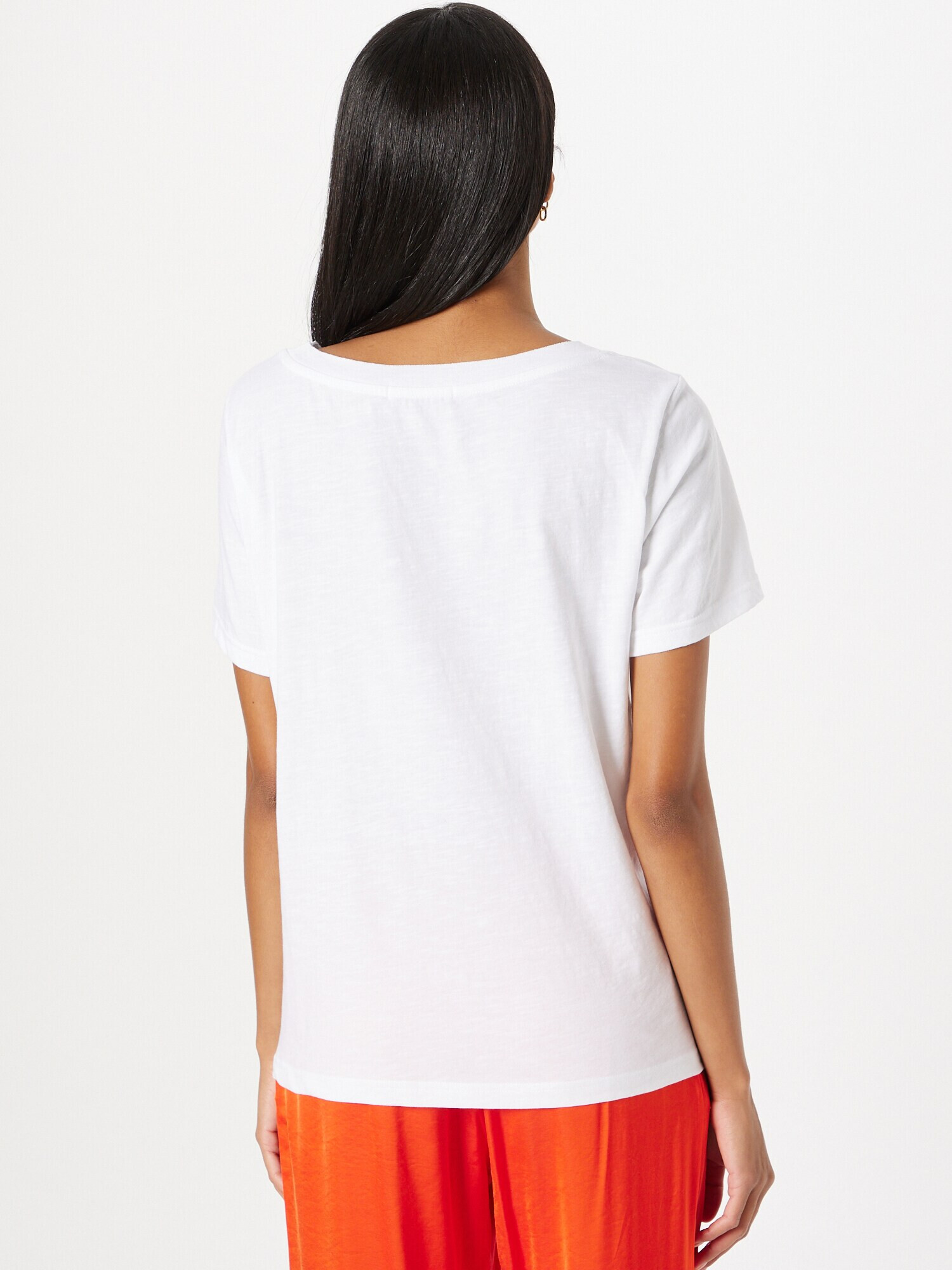 Coster Copenhagen Tricou portocaliu / roz / alb - Pled.ro