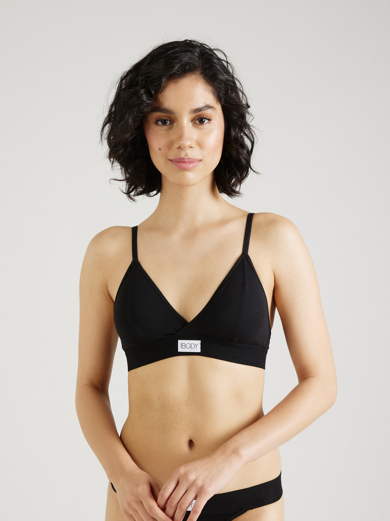 Cotton On Body Sutien negru / alb - Pled.ro