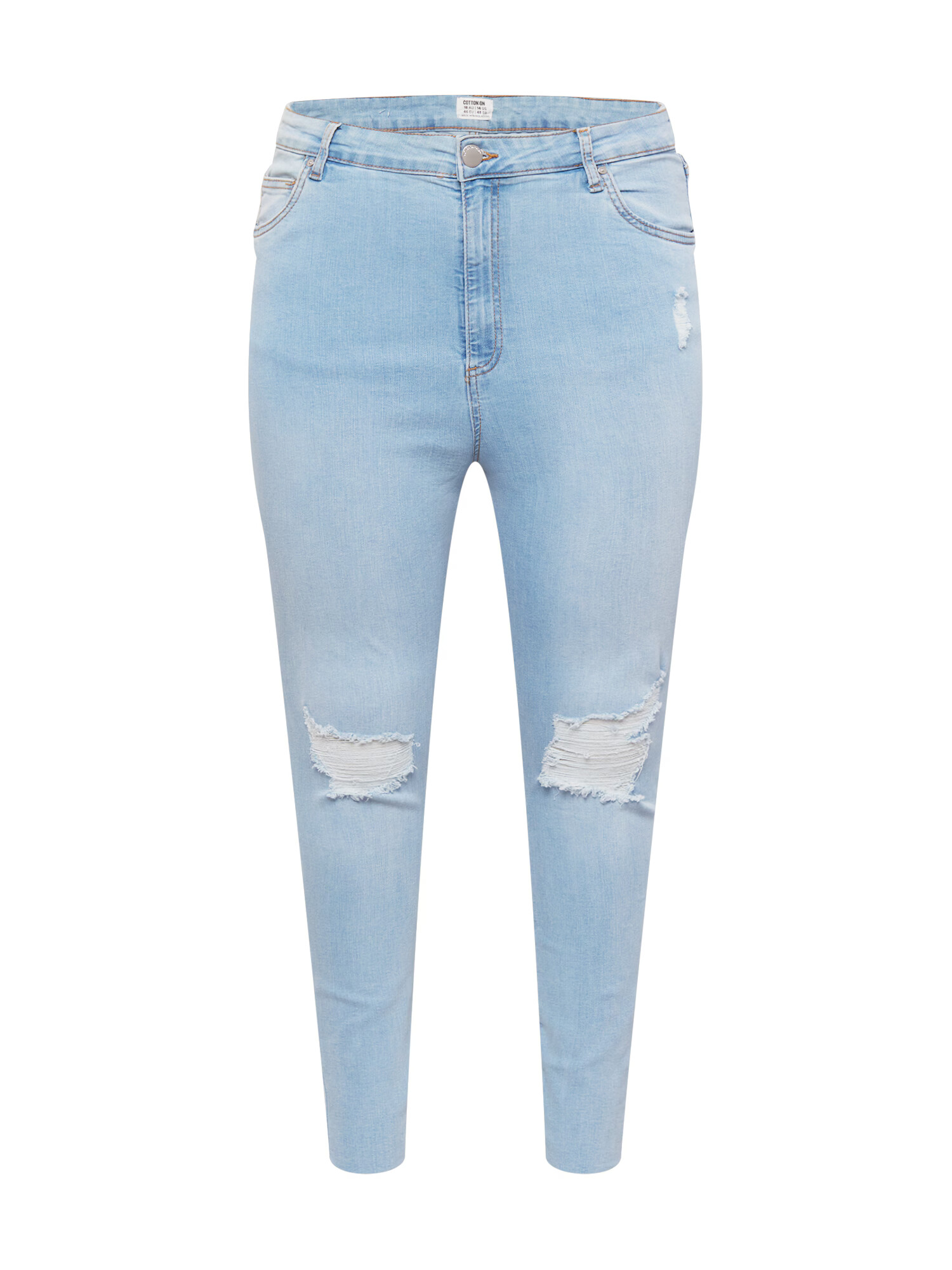 Cotton On Curve Jeans 'Adriana' albastru deschis - Pled.ro