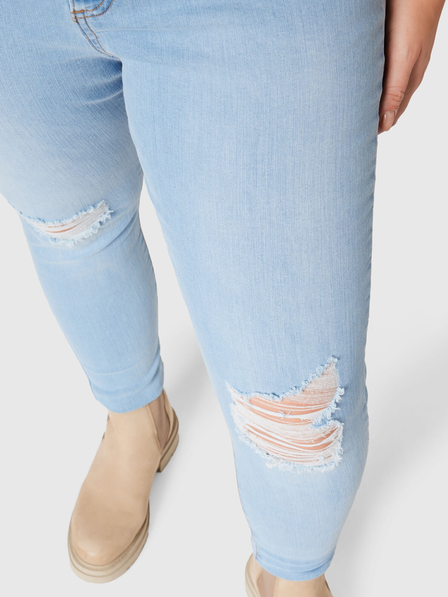 Cotton On Curve Jeans 'Adriana' albastru deschis - Pled.ro