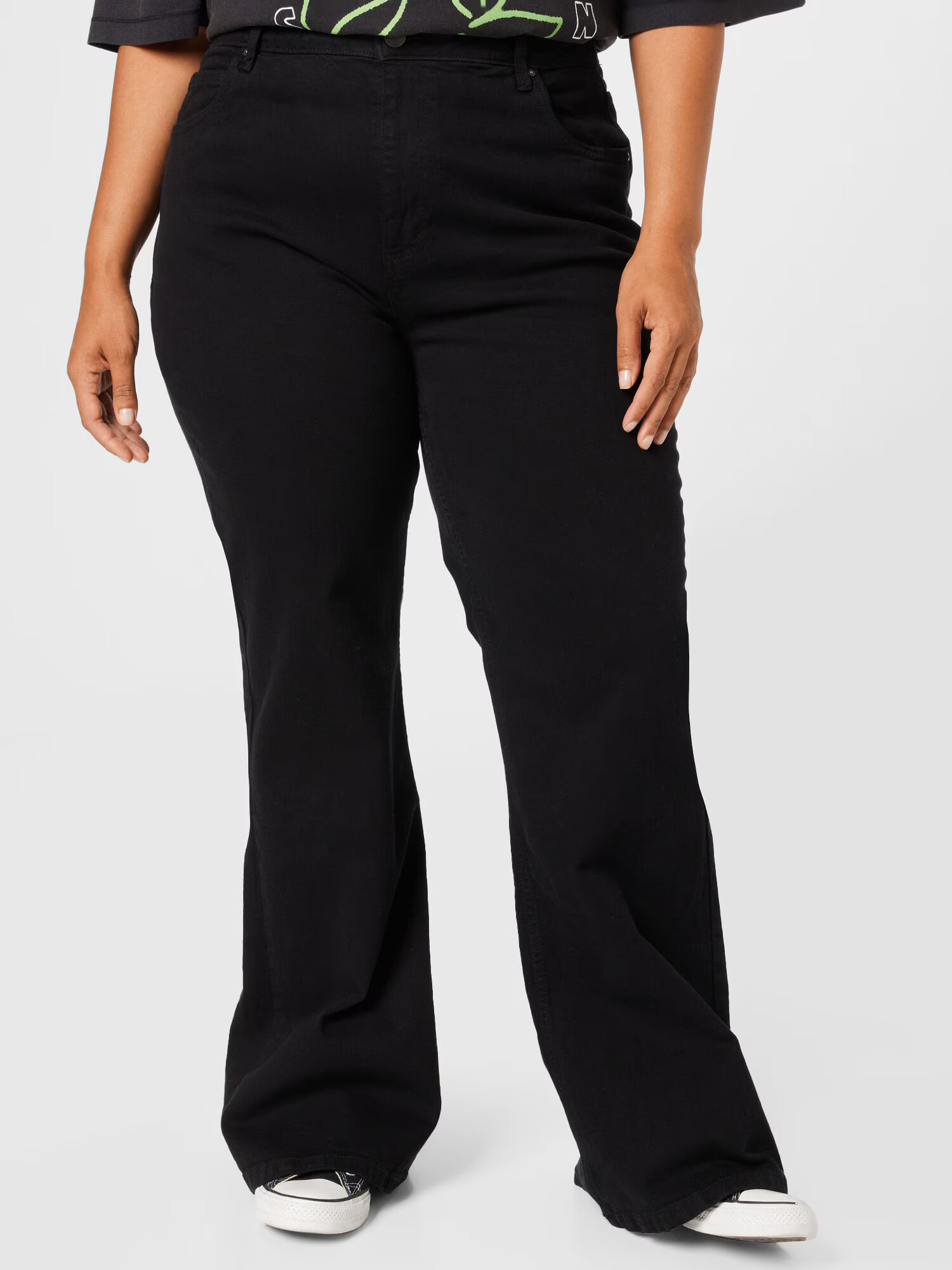 Cotton On Curve Jeans negru - Pled.ro