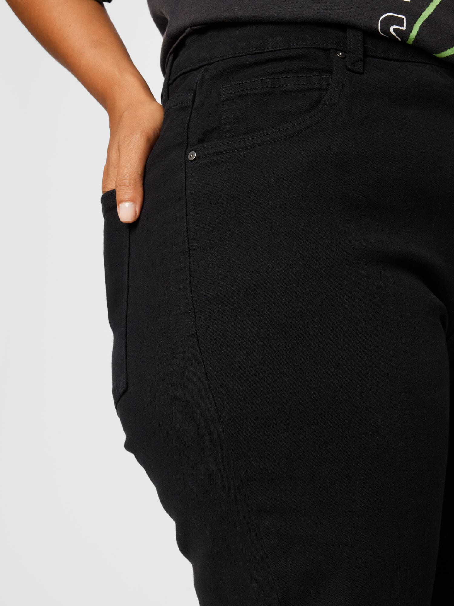 Cotton On Curve Jeans negru - Pled.ro