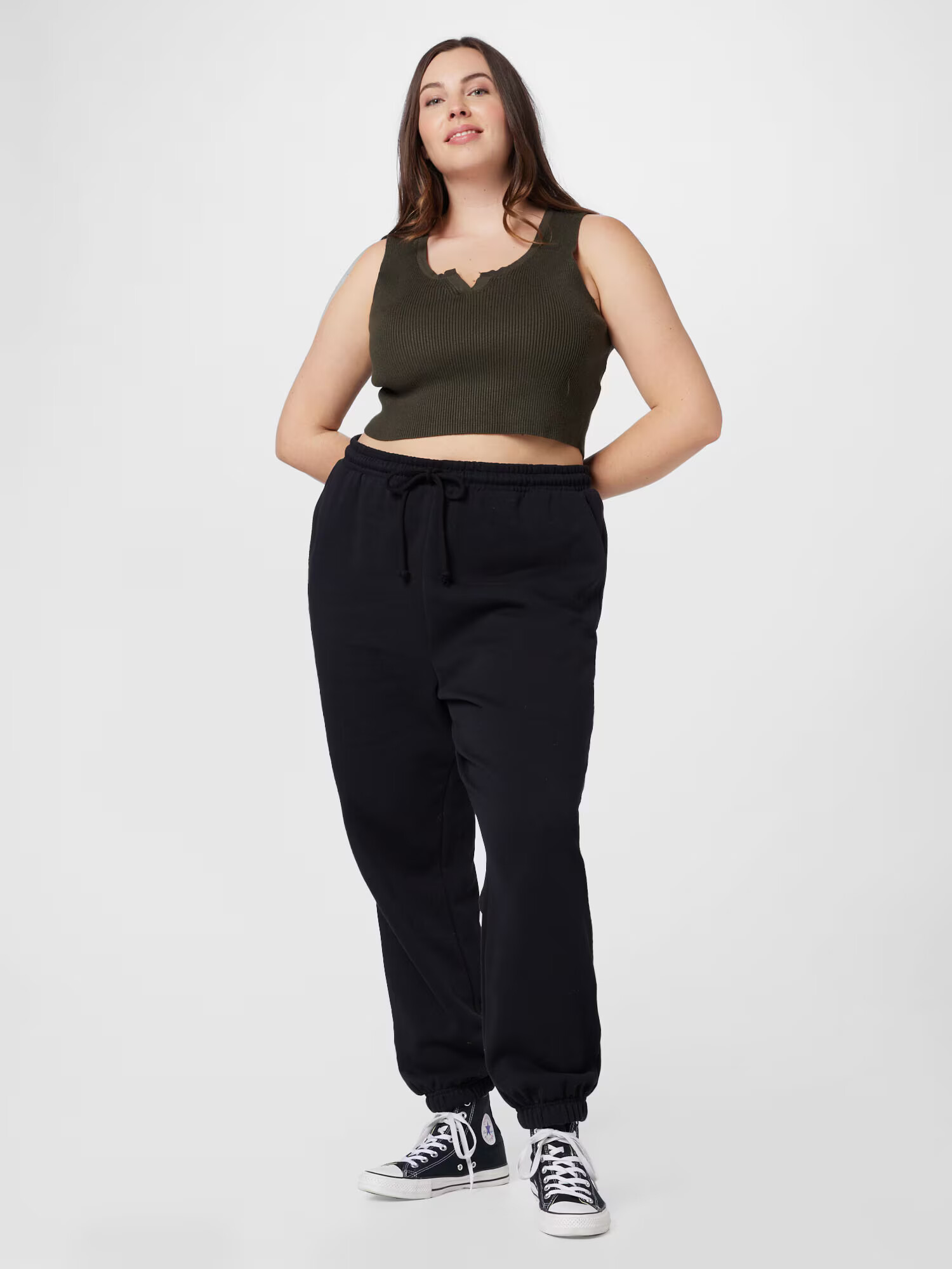 Cotton On Curve Pantaloni negru - Pled.ro