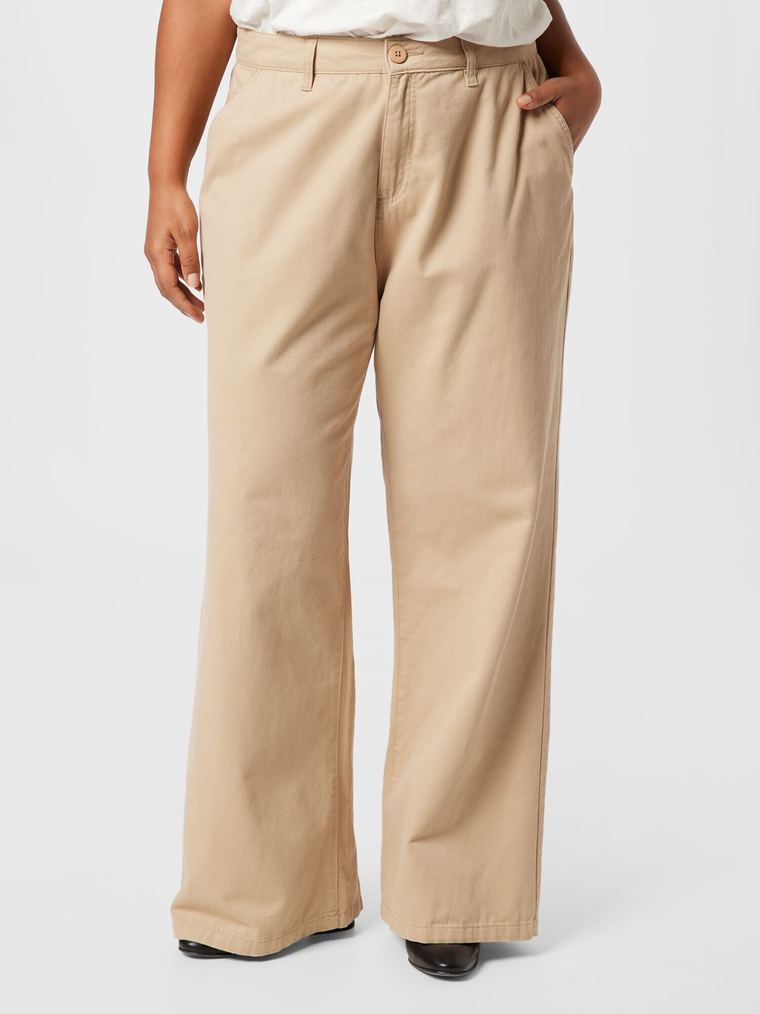 Cotton On Curve Pantaloni 'PARKER' gri taupe - Pled.ro