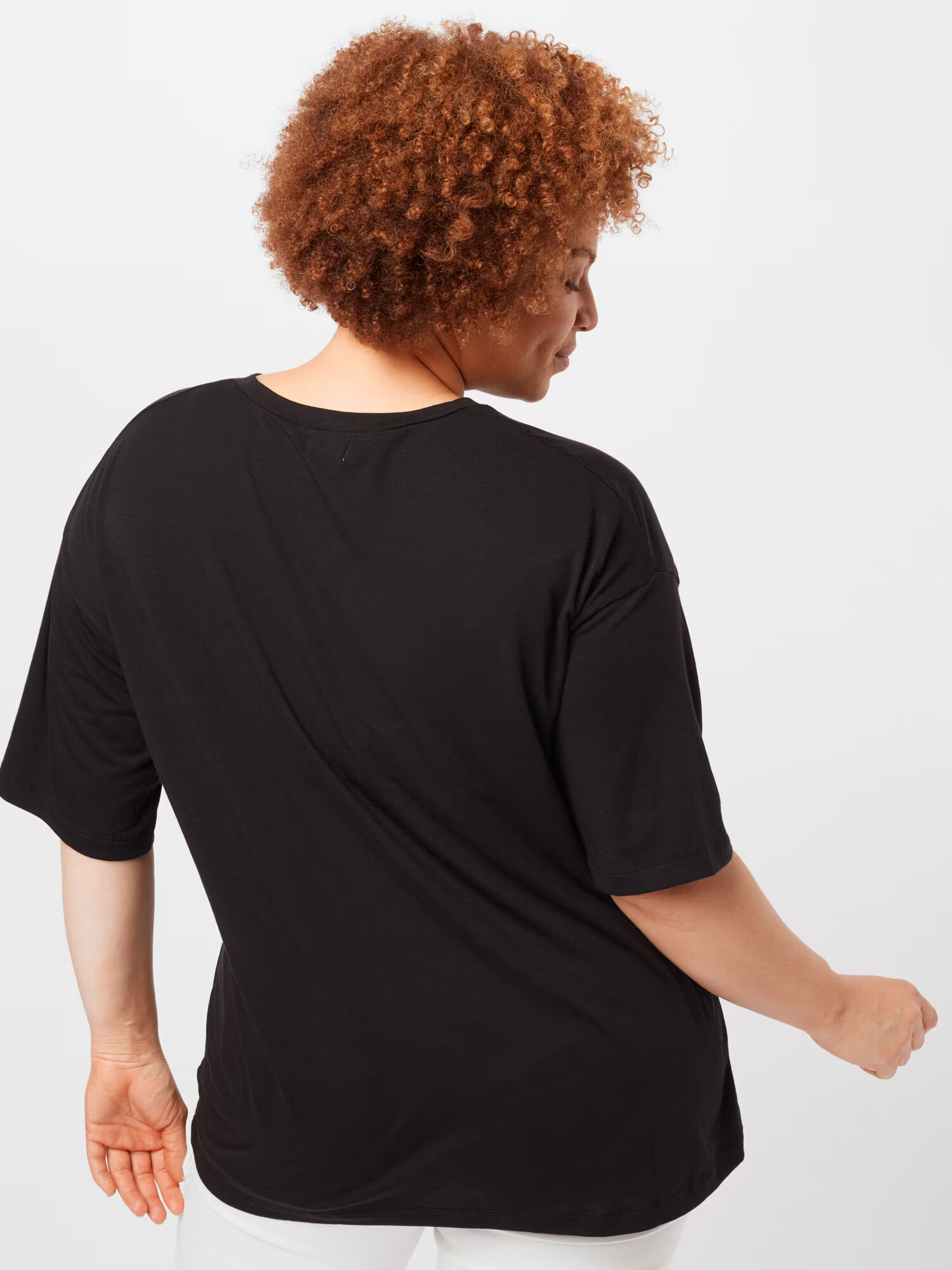 Cotton On Curve Tricou negru - Pled.ro