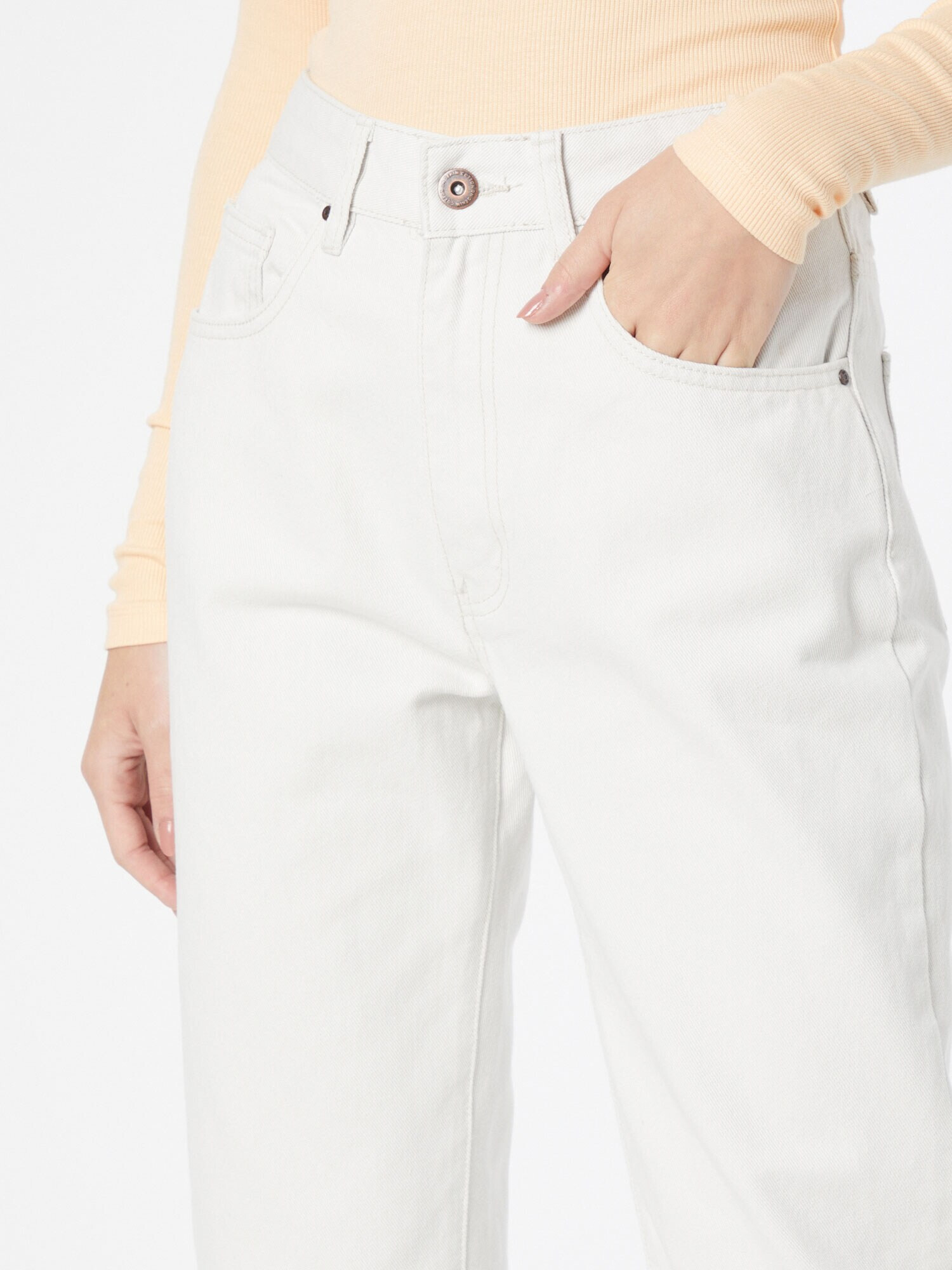 Cotton On Jeans alb - Pled.ro