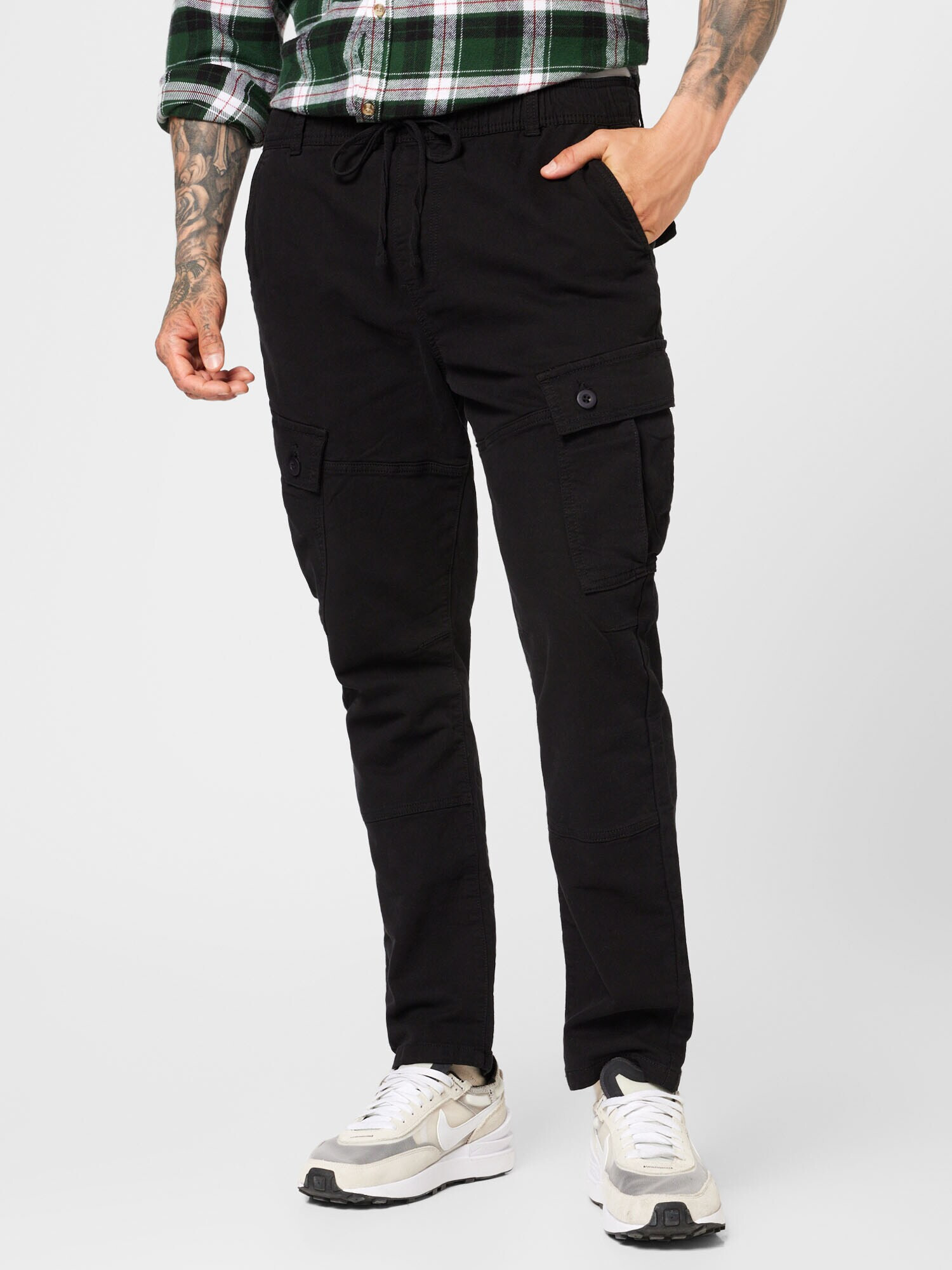 Cotton On Pantaloni cu buzunare negru - Pled.ro