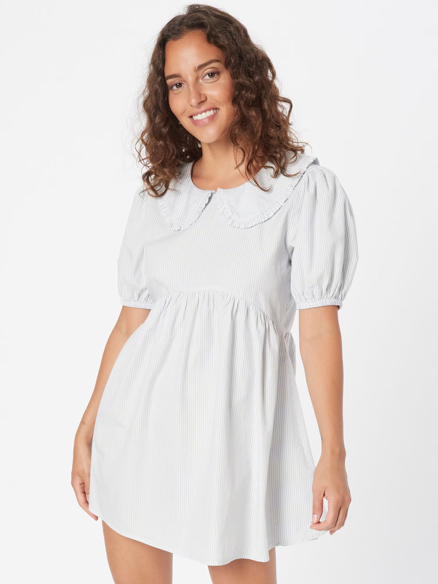 Cotton On Rochie 'JESSIE' azur / alb - Pled.ro