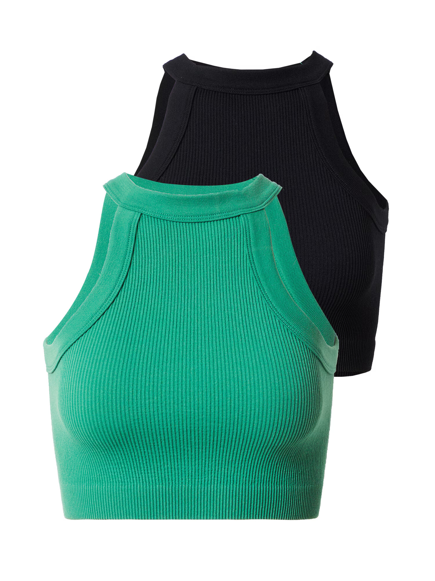 Cotton On Top 'GERI' verde jad / negru - Pled.ro