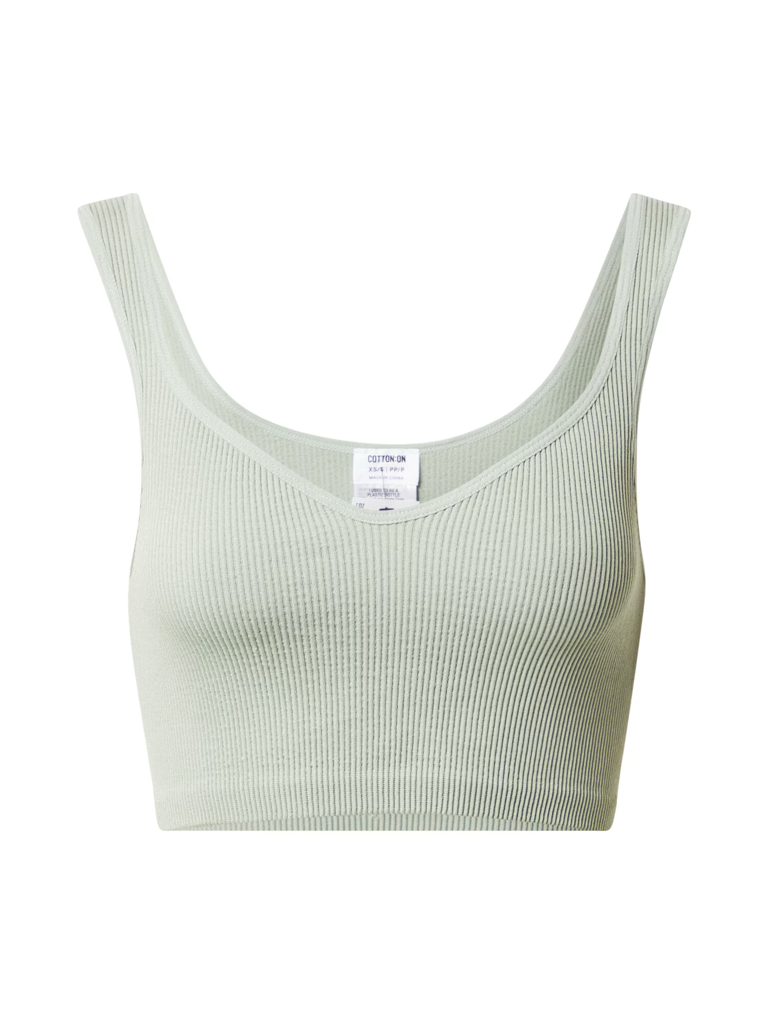 Cotton On Top 'SIBI' verde pastel - Pled.ro