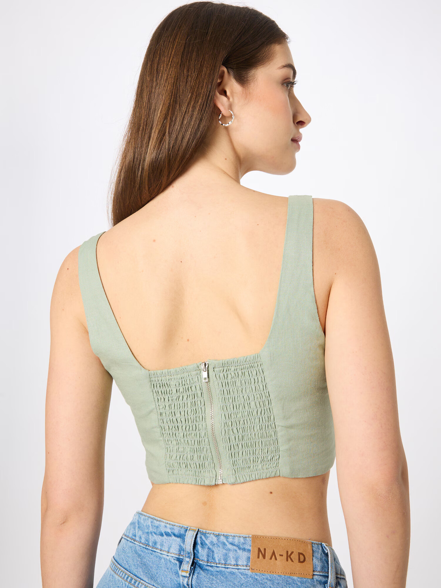 Cotton On Top verde pastel - Pled.ro