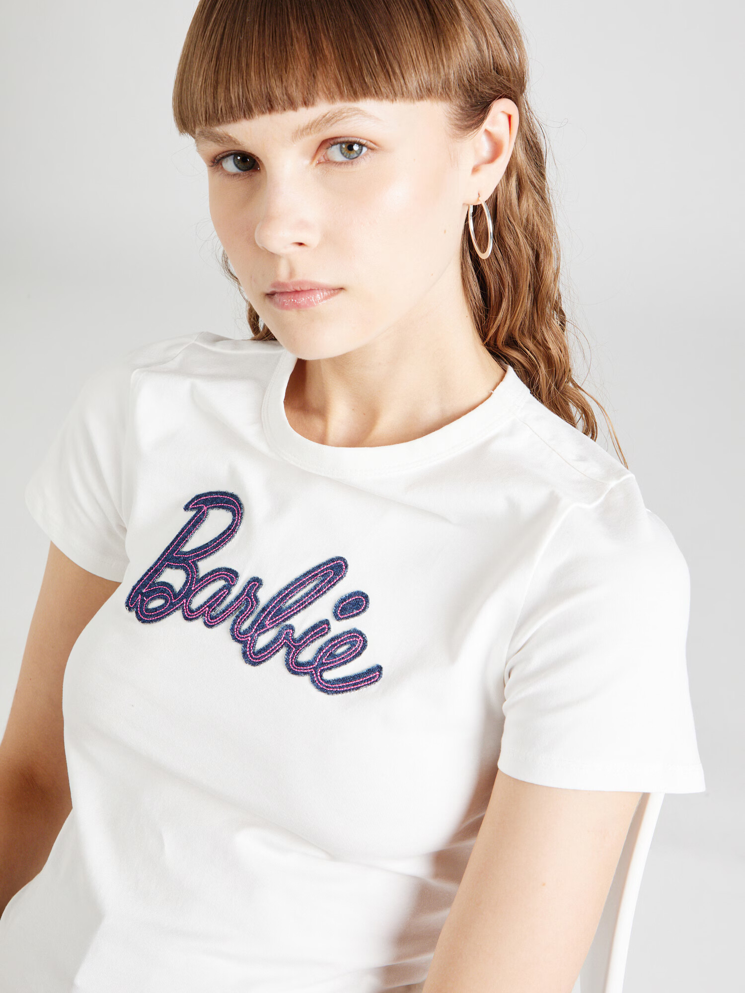 Cotton On Tricou 'Barbie' bleumarin / roz deschis / alb murdar - Pled.ro