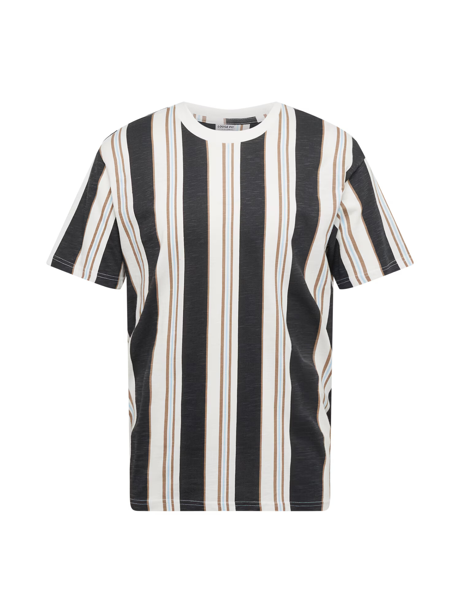 Cotton On Tricou 'DOWNTOWN' albastru deschis / maro / negru / alb - Pled.ro