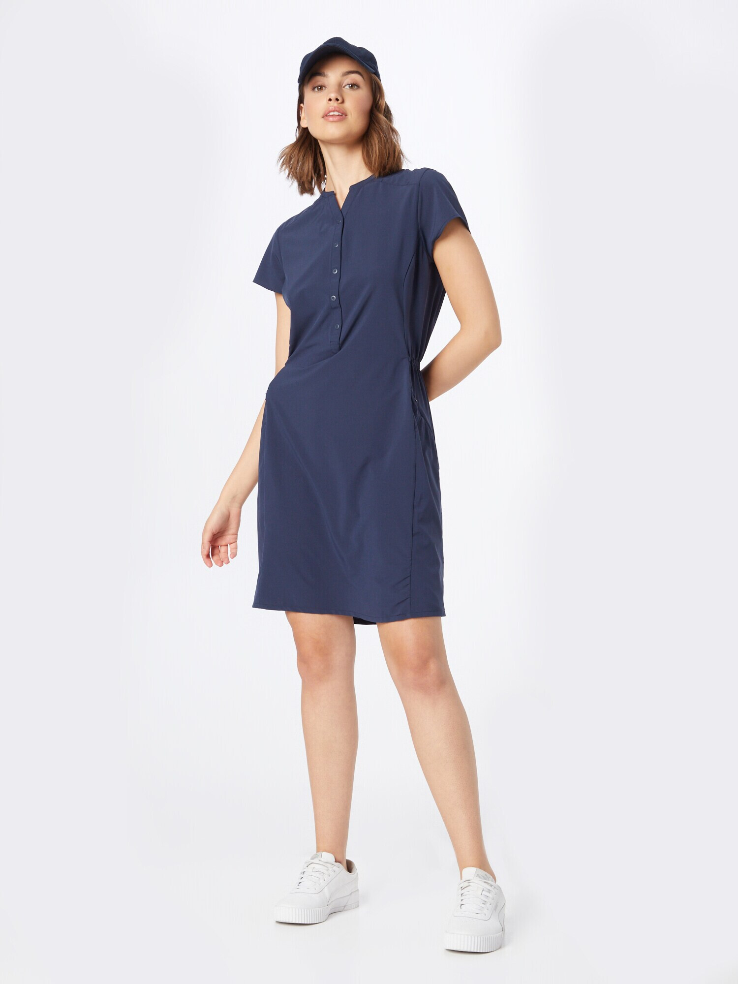 CRAGHOPPERS Rochie sport bleumarin / alb - Pled.ro