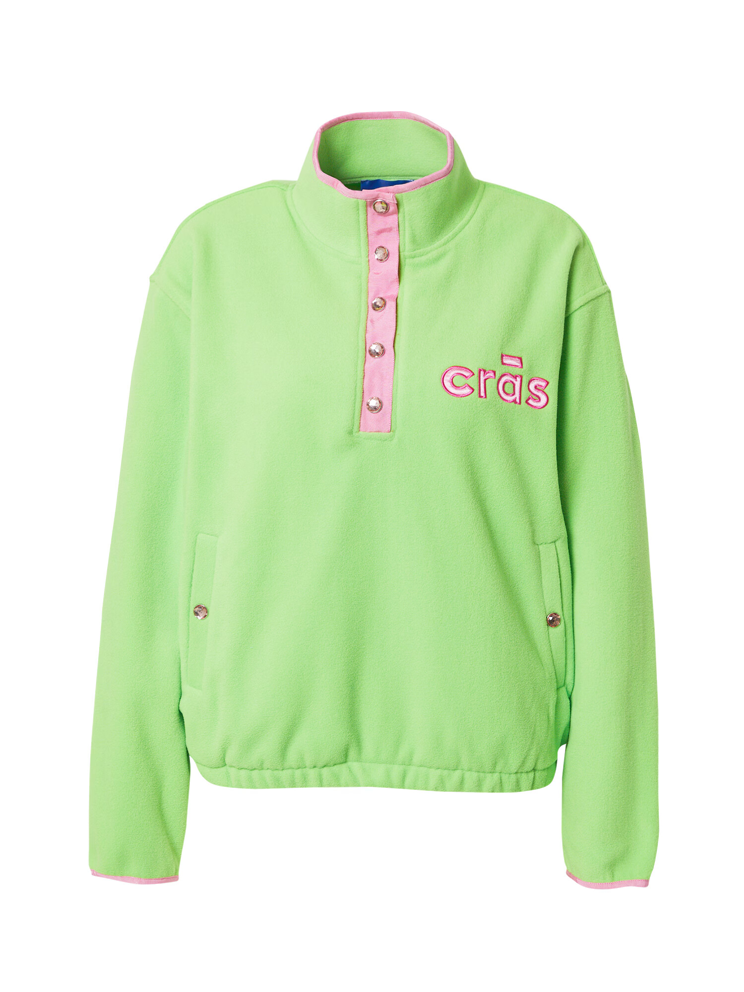 Crās Jachetă fleece 'Lina' verde kiwi / roz / roz deschis - Pled.ro