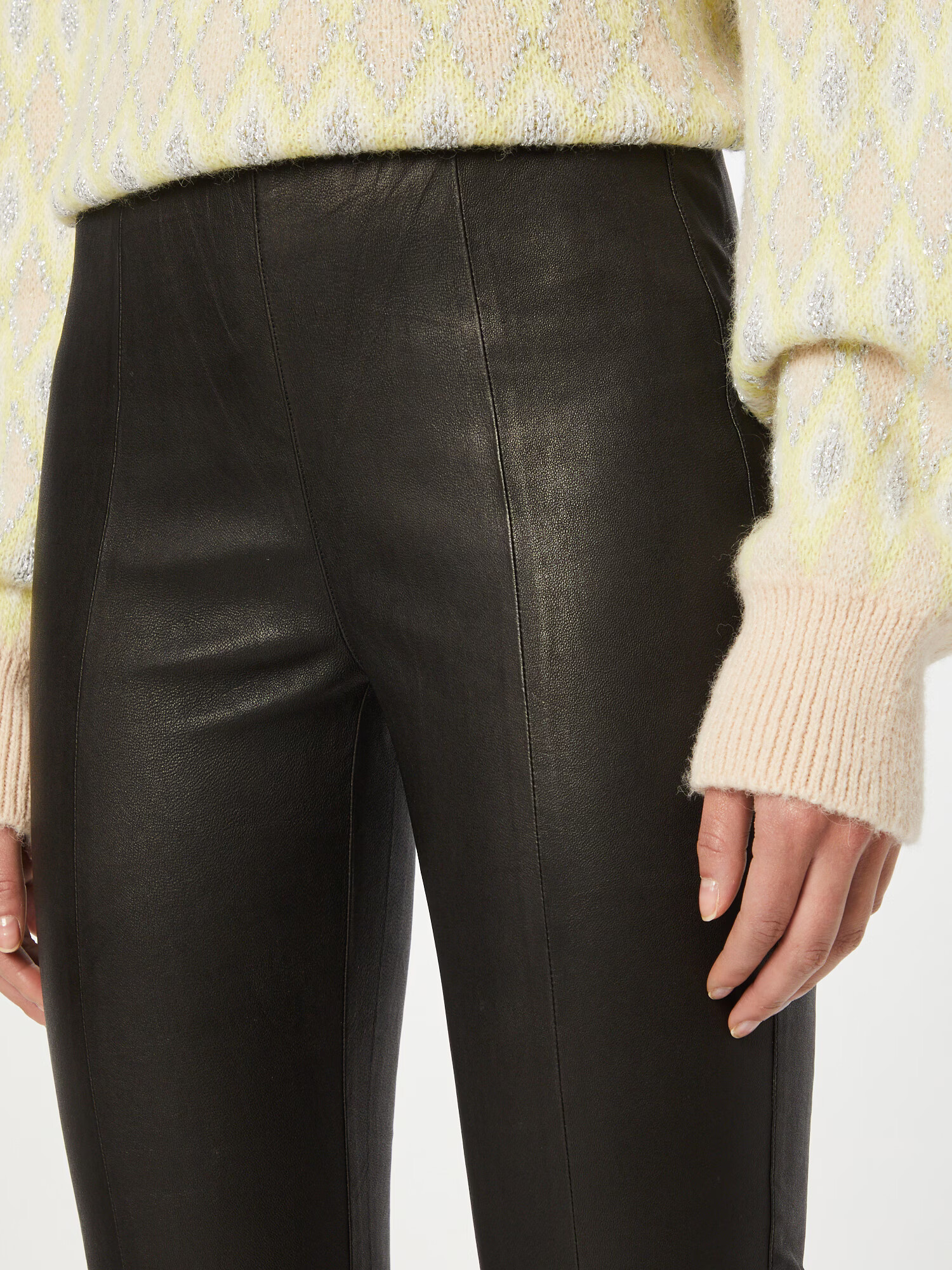 Cream Leggings 'Laja' negru - Pled.ro