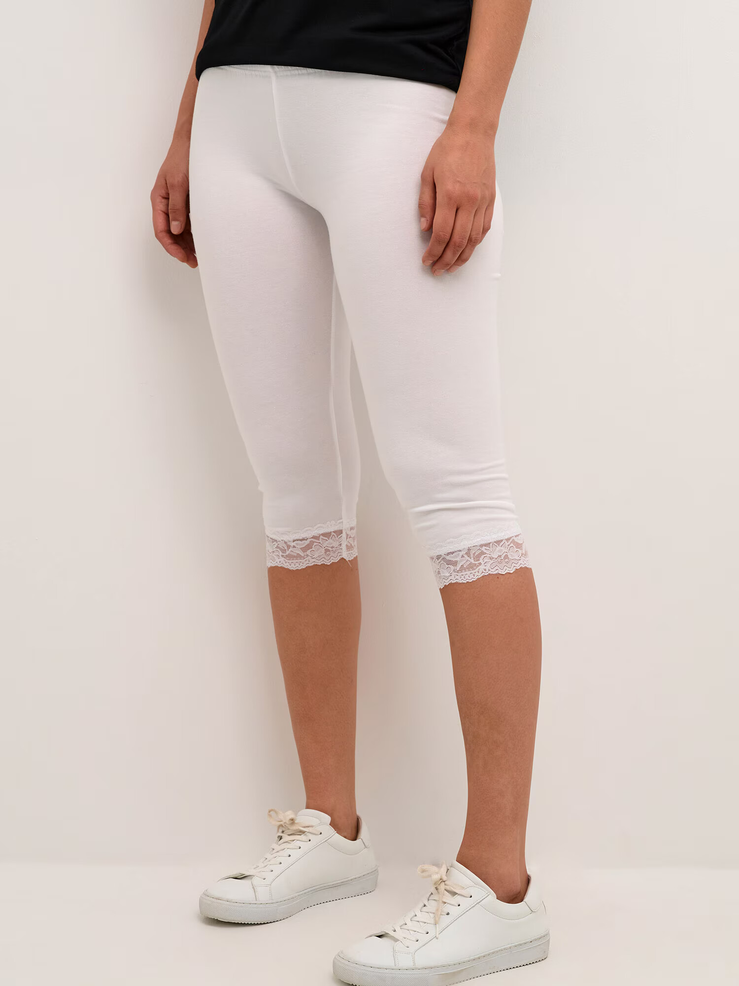 Cream Leggings 'Mathilda' alb - Pled.ro