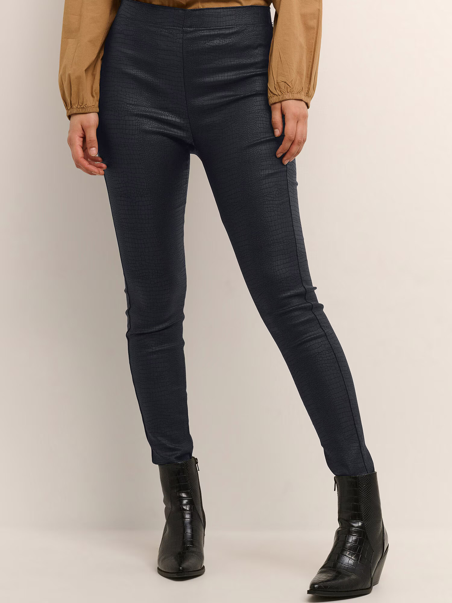 Cream Leggings 'Tabea' negru - Pled.ro