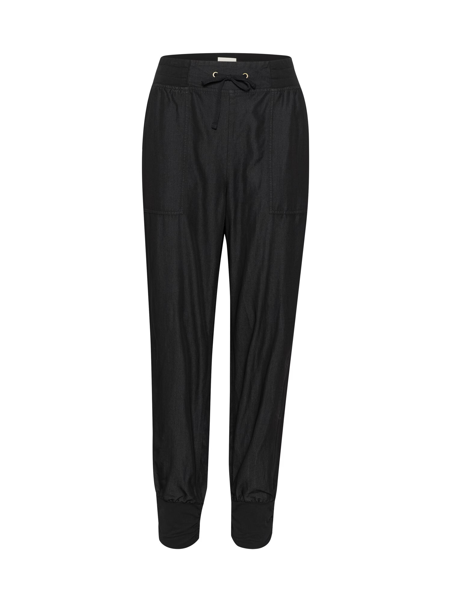 Cream Pantaloni 'Line' negru - Pled.ro