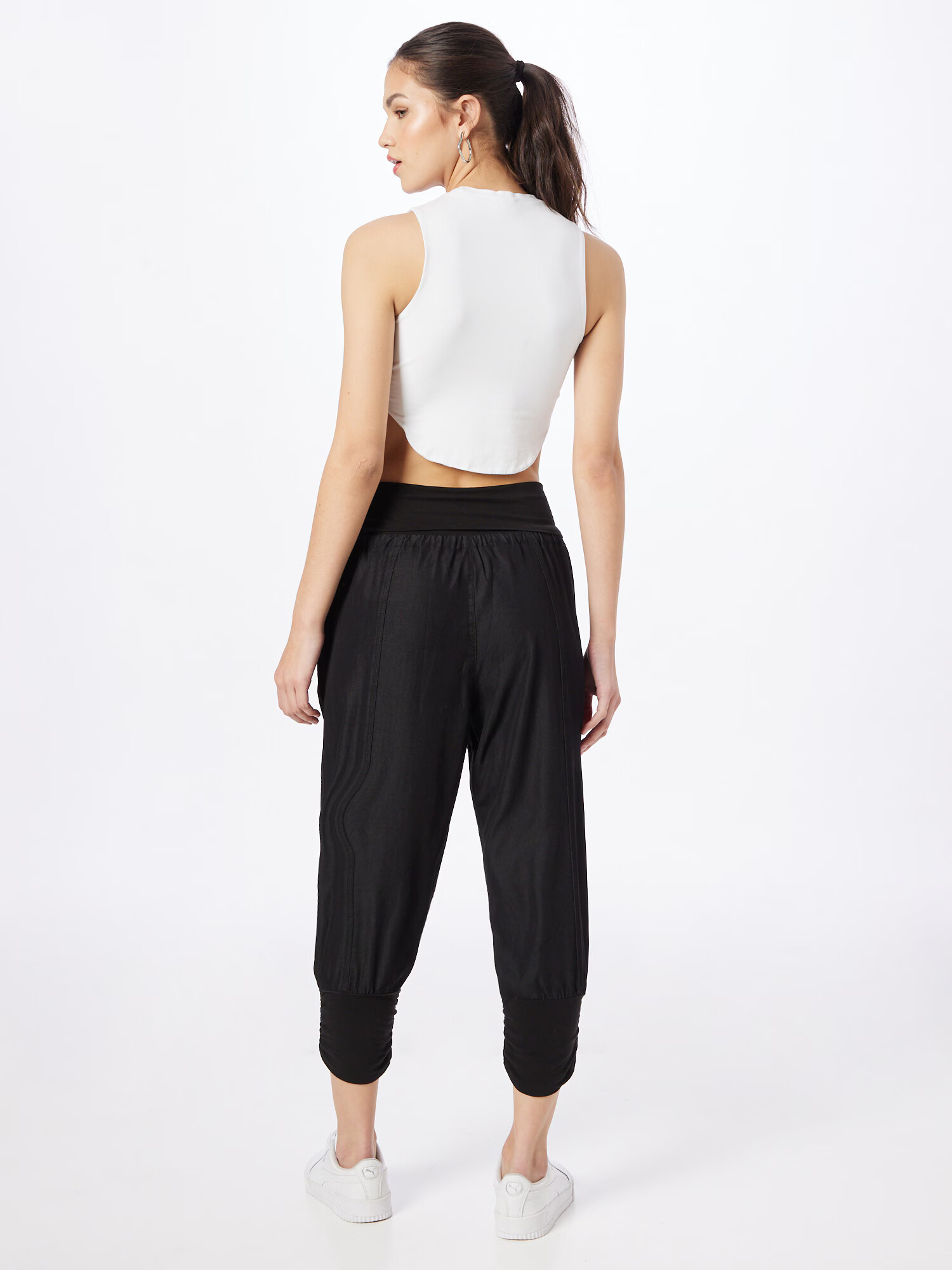 Cream Pantaloni negru - Pled.ro