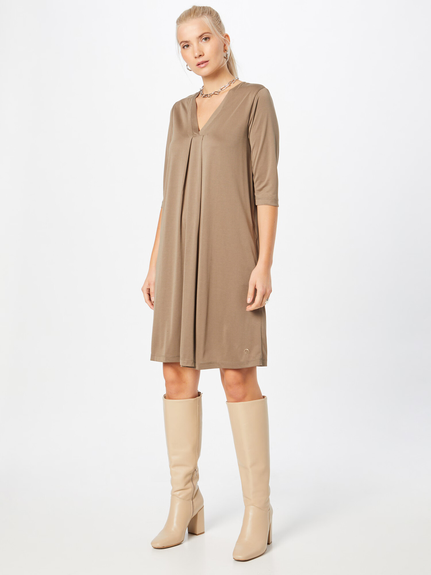 Cream Rochie gri taupe - Pled.ro