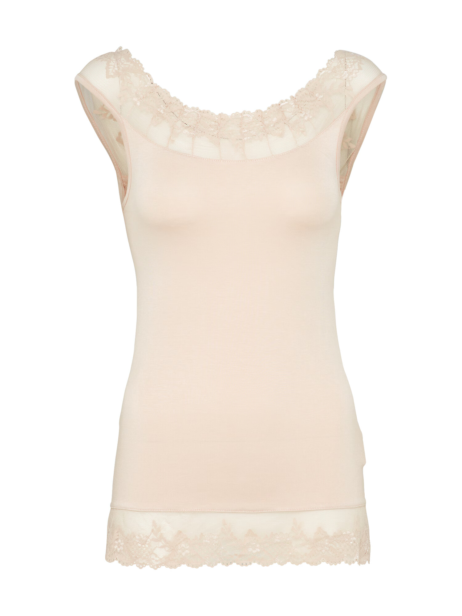 Cream Top 'Florence' roz pudră - Pled.ro