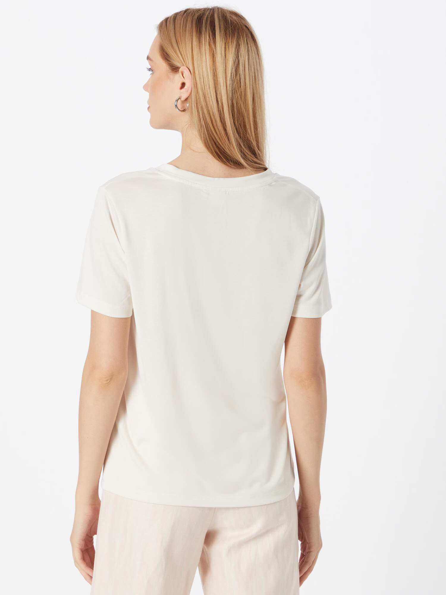 Cream Tricou bej - Pled.ro