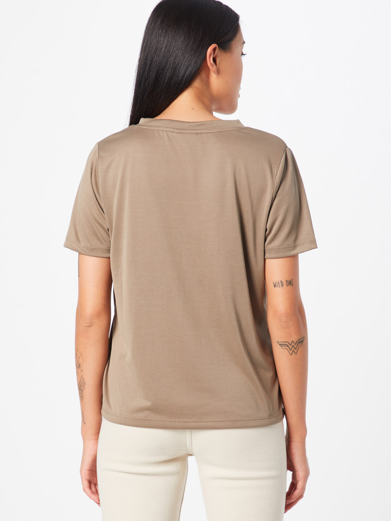 Cream Tricou maro - Pled.ro