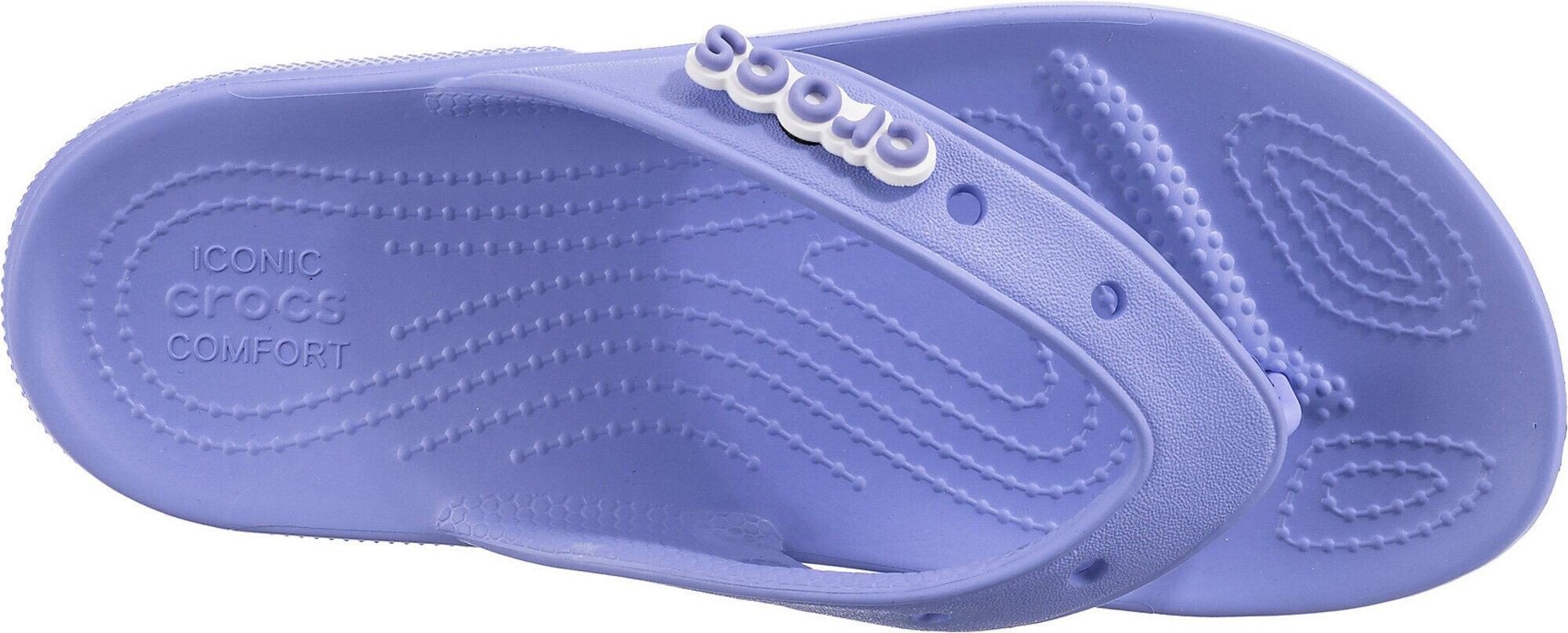 Crocs Flip-flops albastru violet / alb - Pled.ro