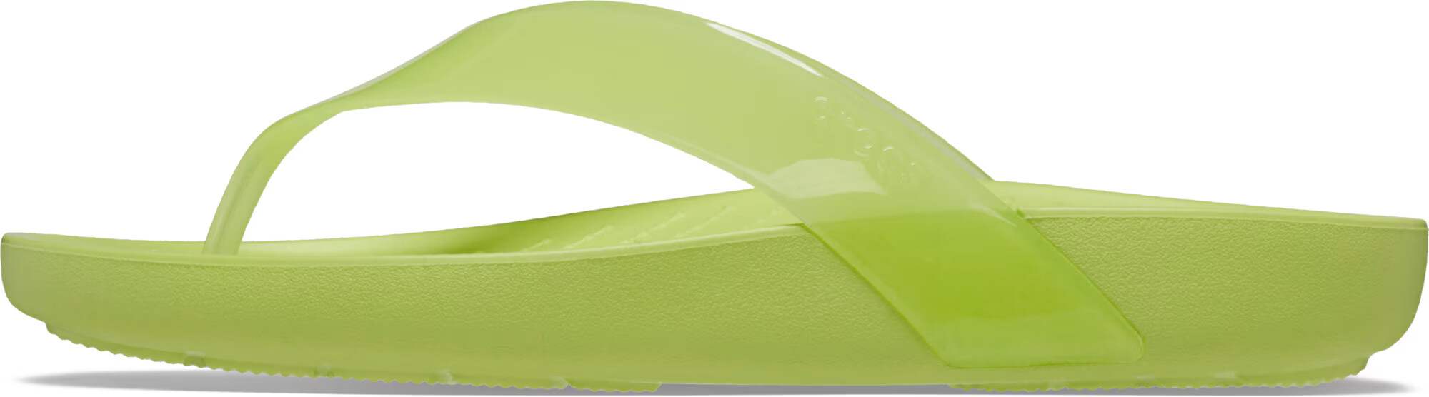 Crocs Flip-flops verde limetă - Pled.ro