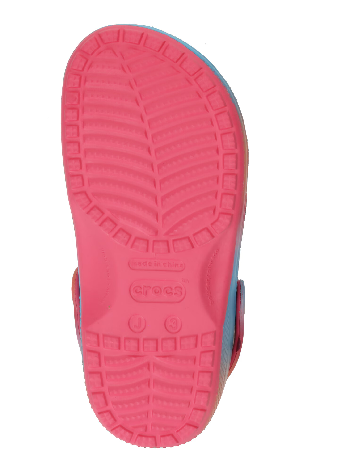 Crocs Pantofi albastru deschis / portocaliu somon / roz - Pled.ro