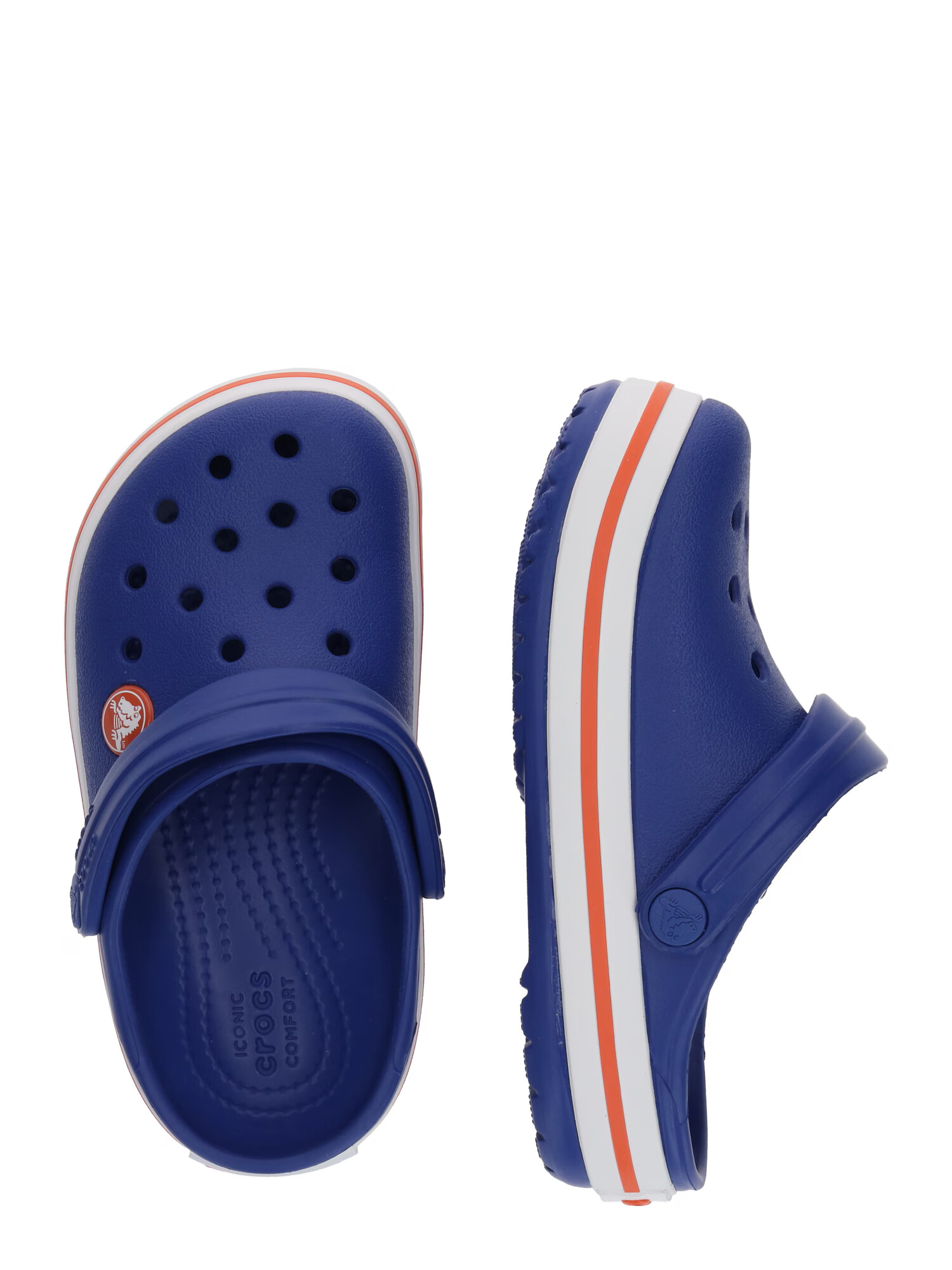 Crocs Pantofi deschiși 'Crocband' albastru / roșu / alb - Pled.ro