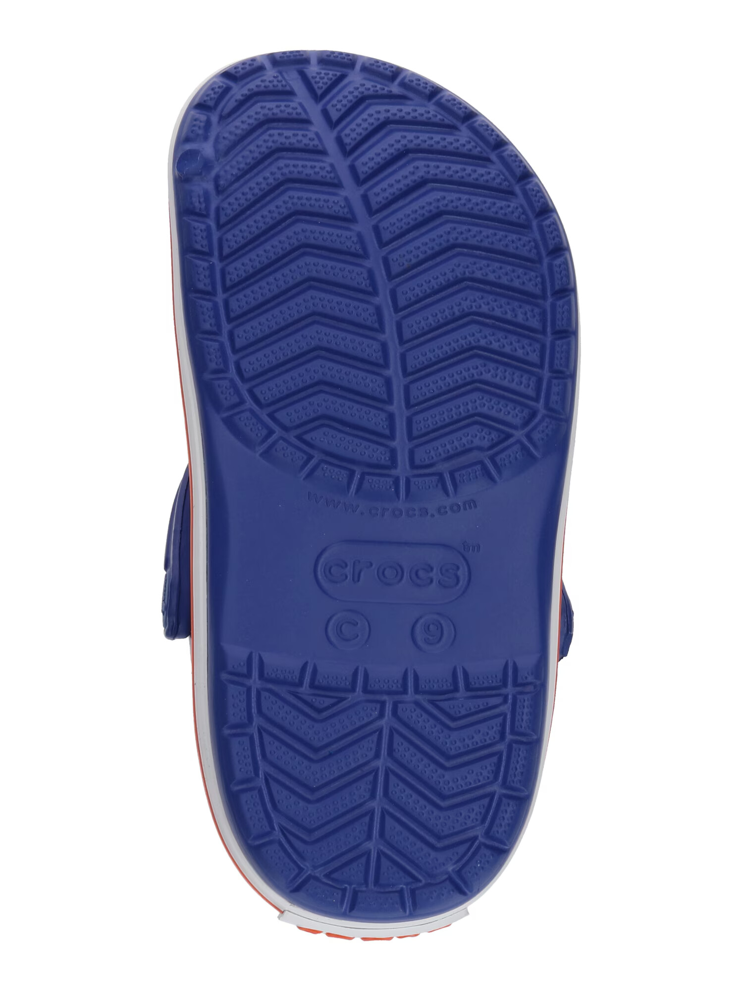 Crocs Pantofi deschiși 'Crocband' albastru / roșu / alb - Pled.ro