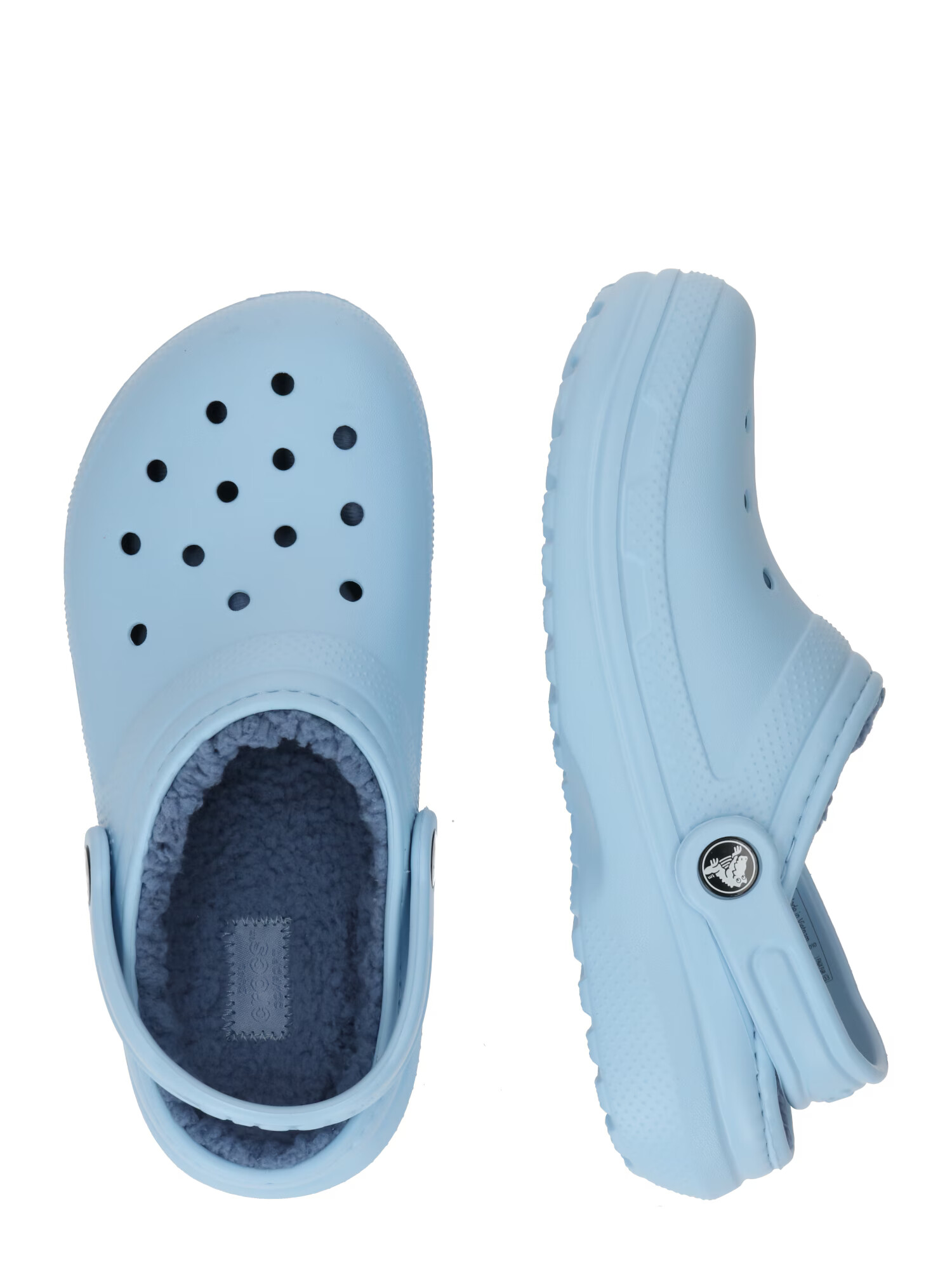 Crocs Papuci de casă albastru porumbel / albastru deschis - Pled.ro