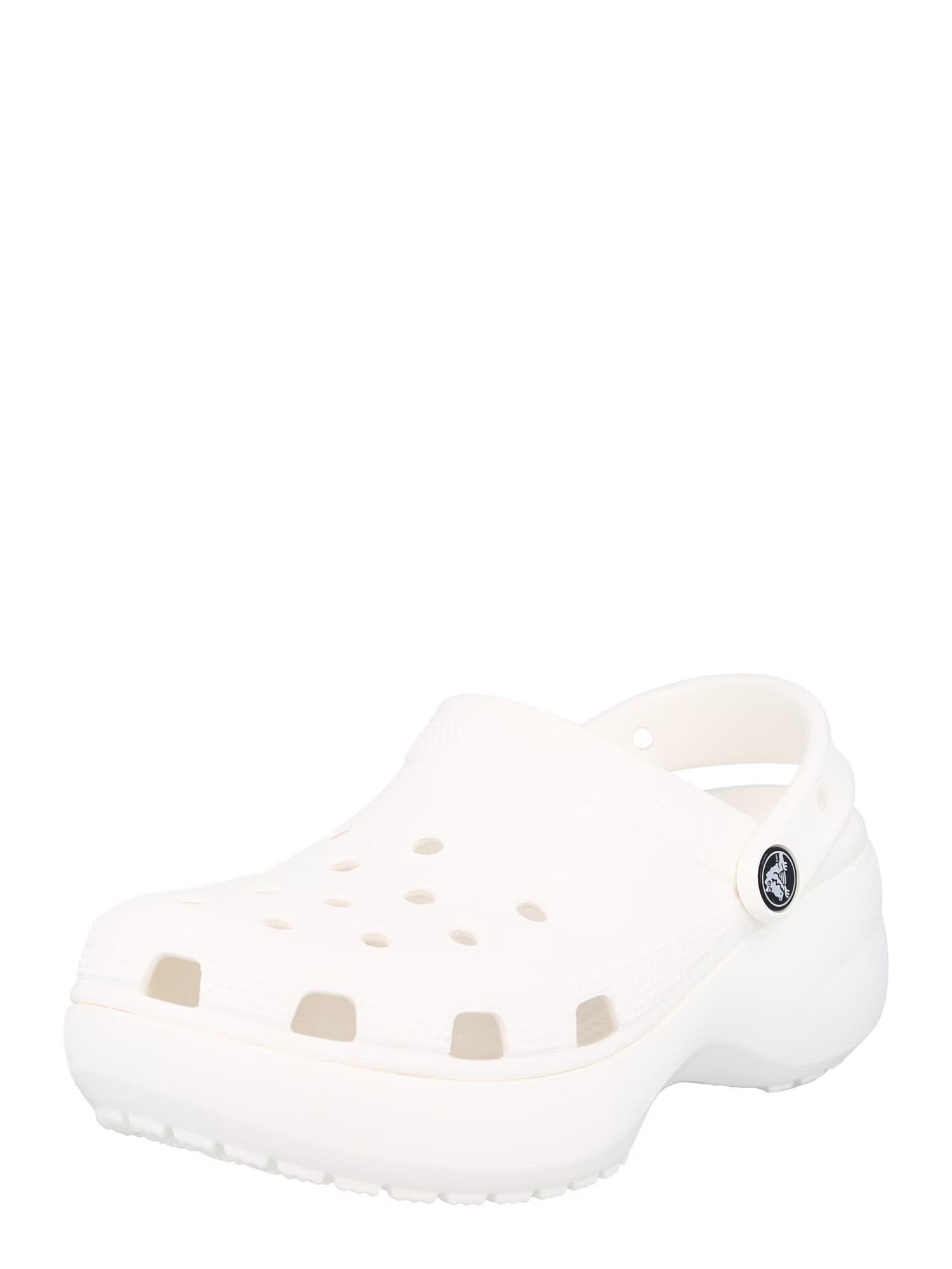 Crocs Saboţi 'Classic' alb - Pled.ro