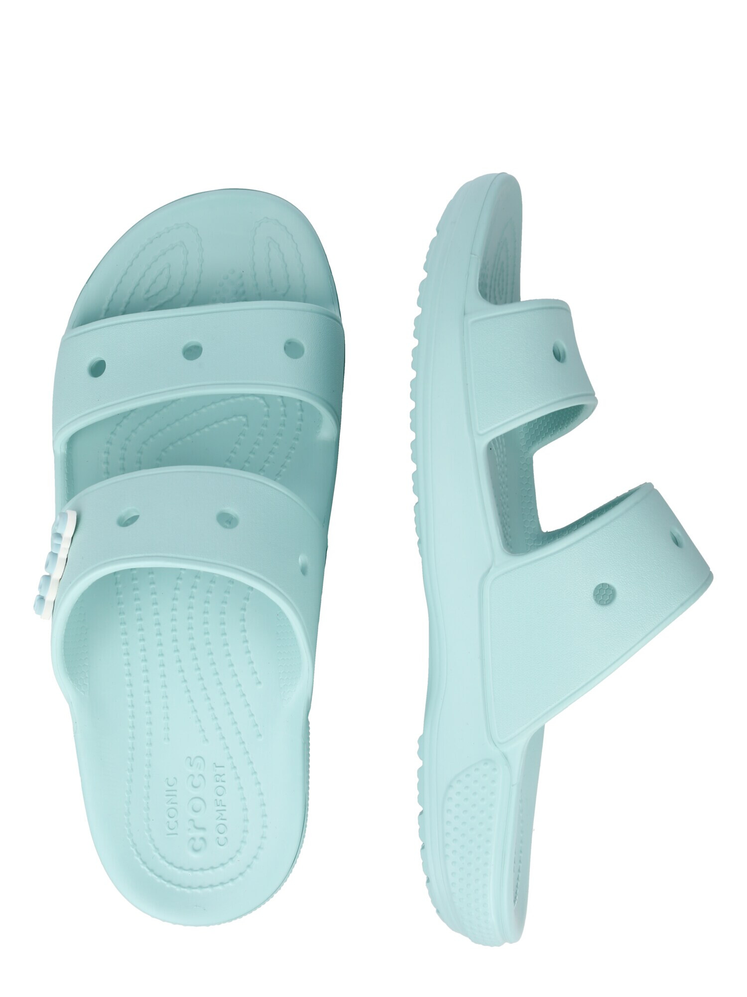 Crocs Saboți albastru / alb - Pled.ro