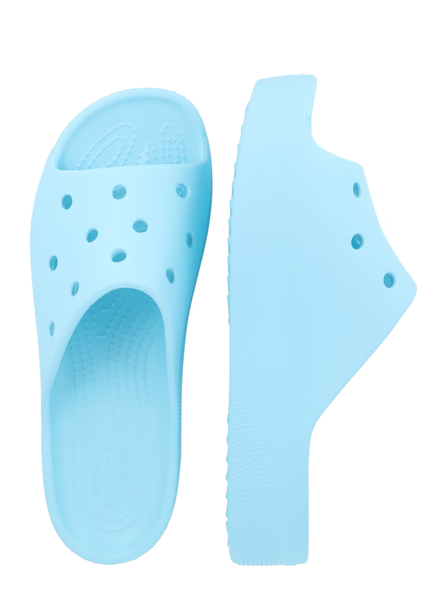 Crocs Saboți albastru deschis - Pled.ro