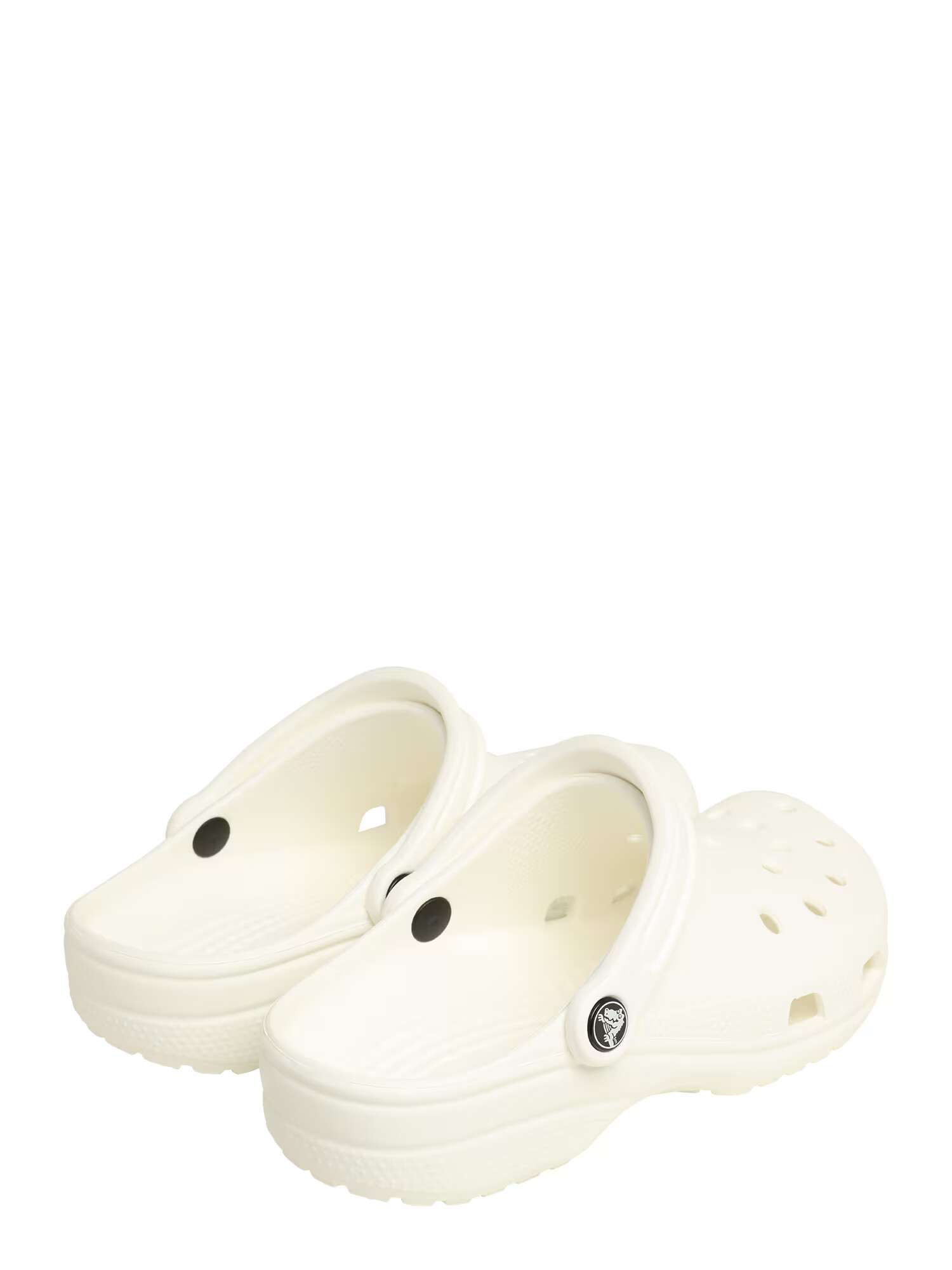 Crocs Saboţi 'Classic' alb - Pled.ro