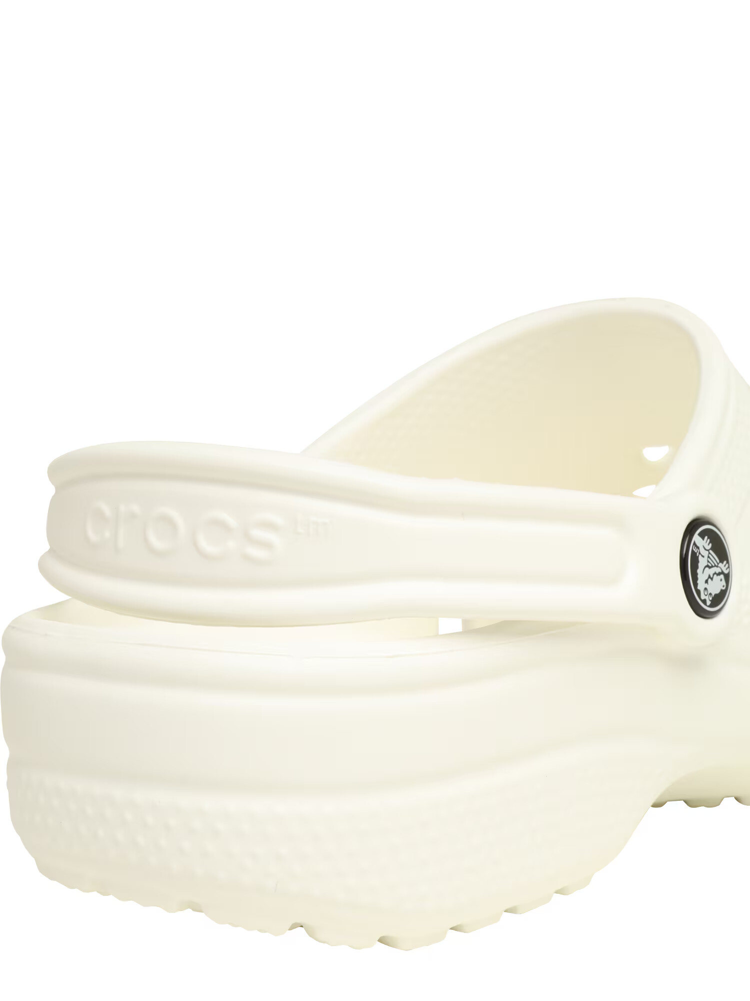 Crocs Saboţi 'Classic' alb - Pled.ro