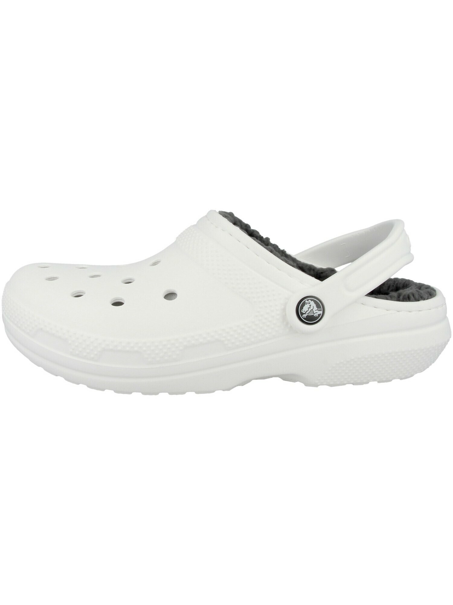 Crocs Saboţi ' Classic Lined ' alb - Pled.ro