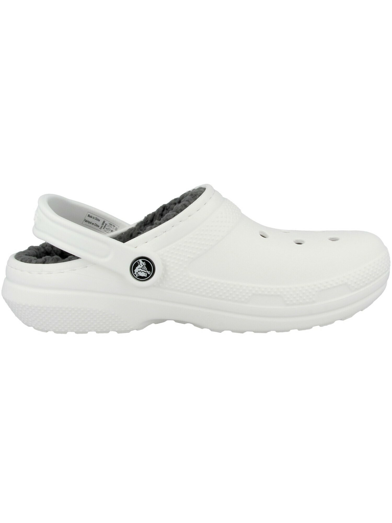 Crocs Saboţi ' Classic Lined ' alb - Pled.ro