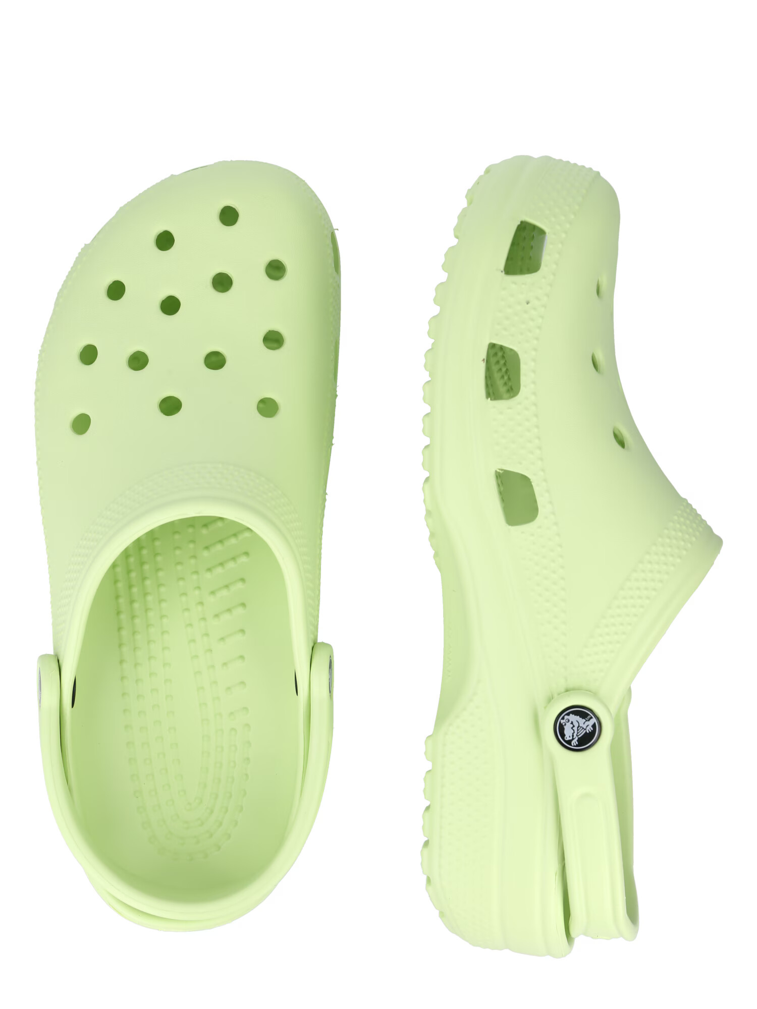 Crocs Saboţi 'Classic' verde deschis - Pled.ro