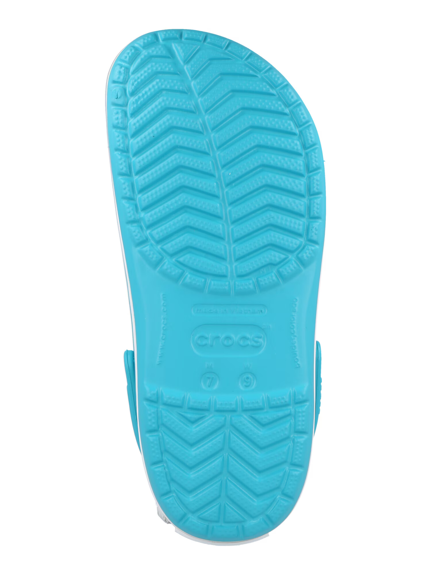 Crocs Saboţi 'Crocband' turcoaz / alb - Pled.ro