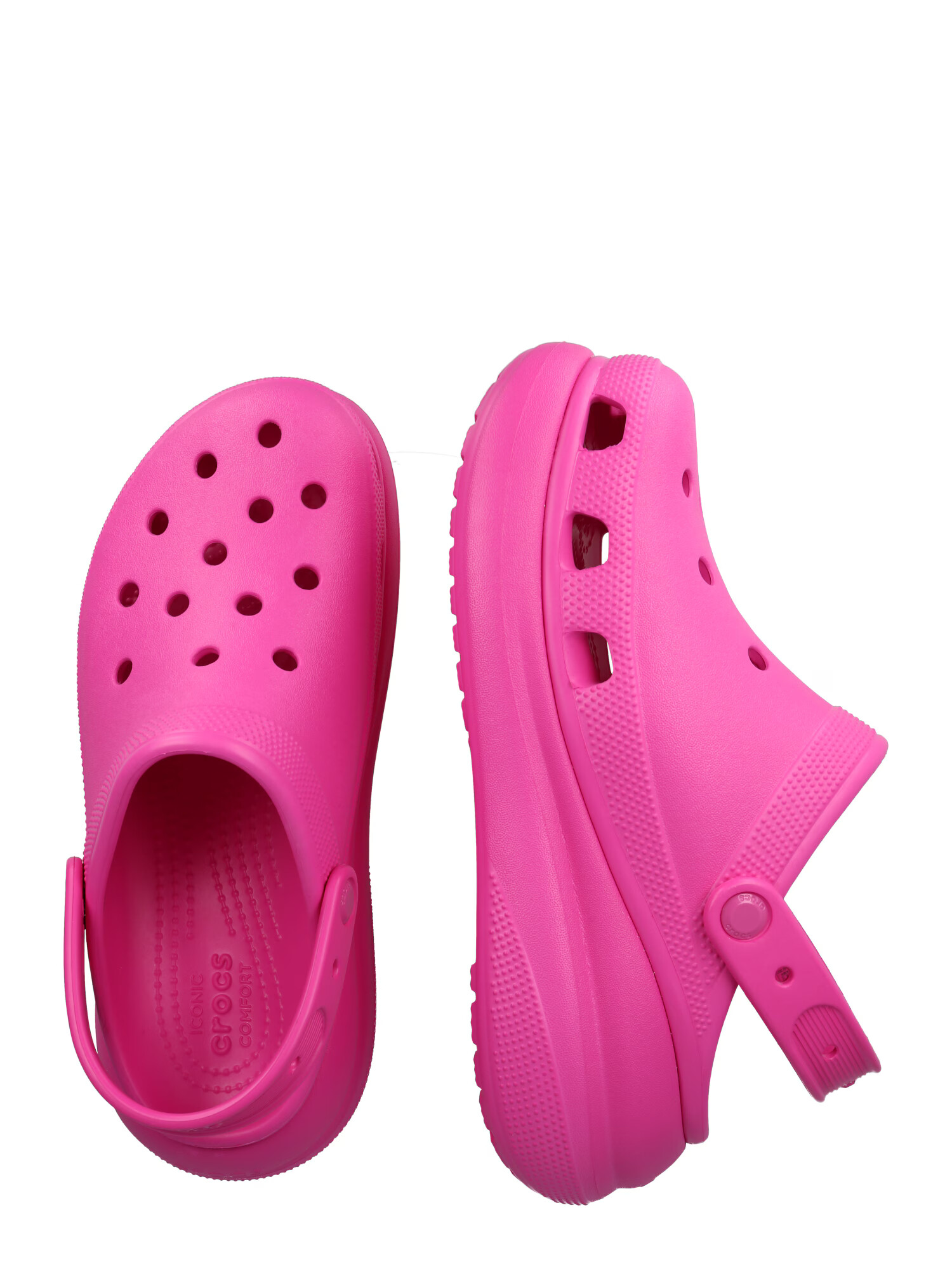 Crocs Saboţi 'Classic Crush' fucsia - Pled.ro