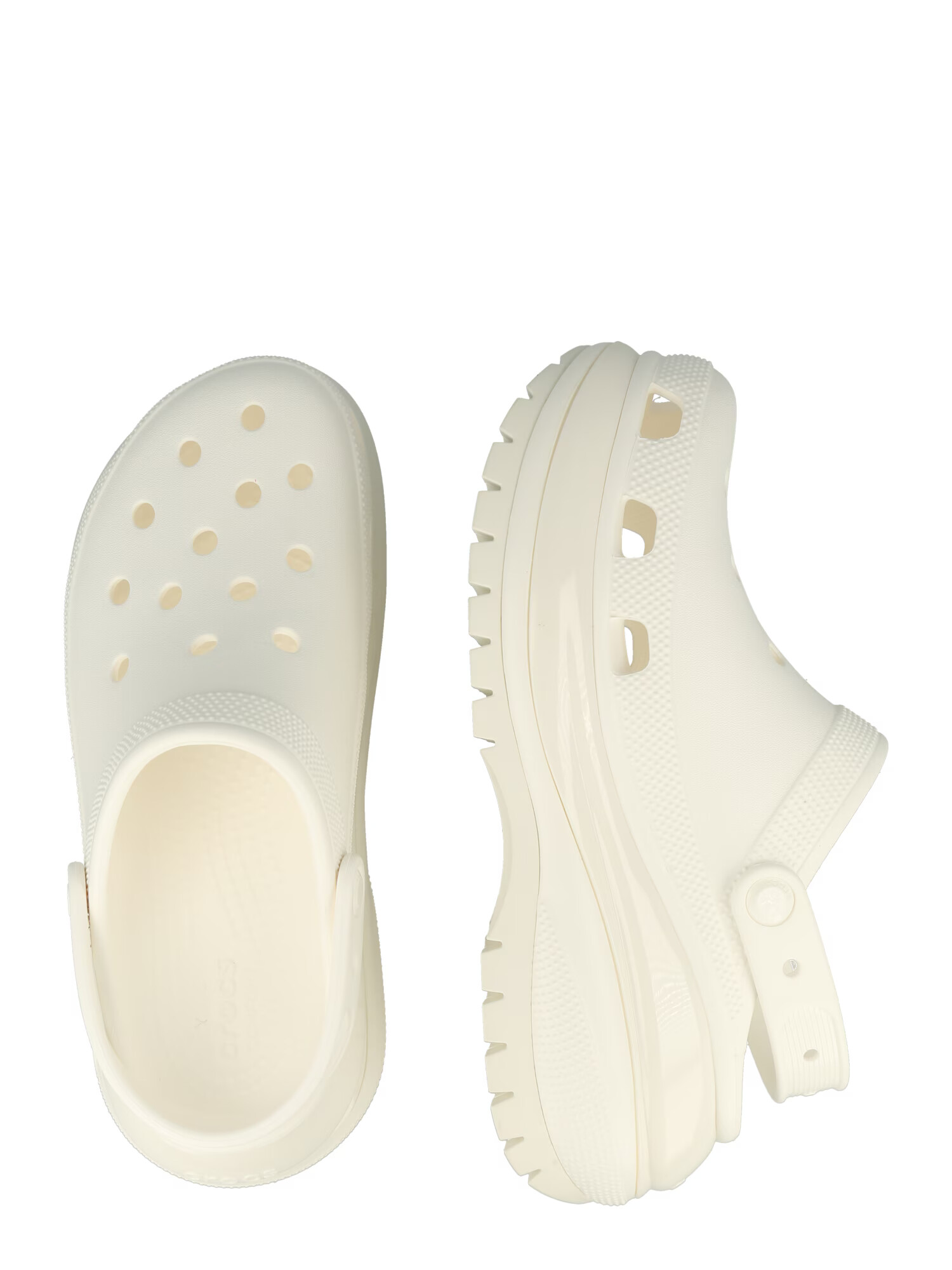 Crocs Saboţi 'Mega Crush' alb murdar - Pled.ro