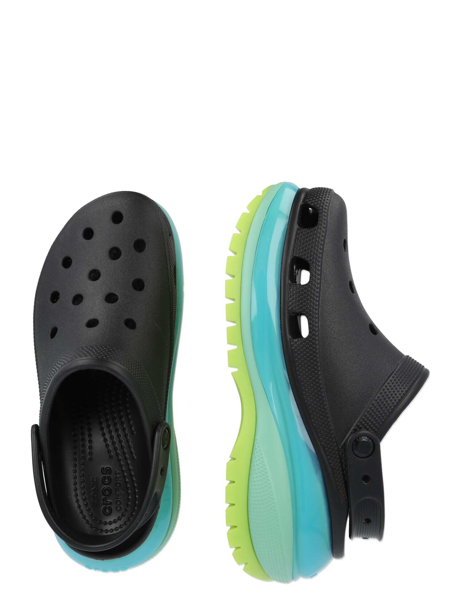 Crocs Saboţi 'Mega Crush' negru - Pled.ro