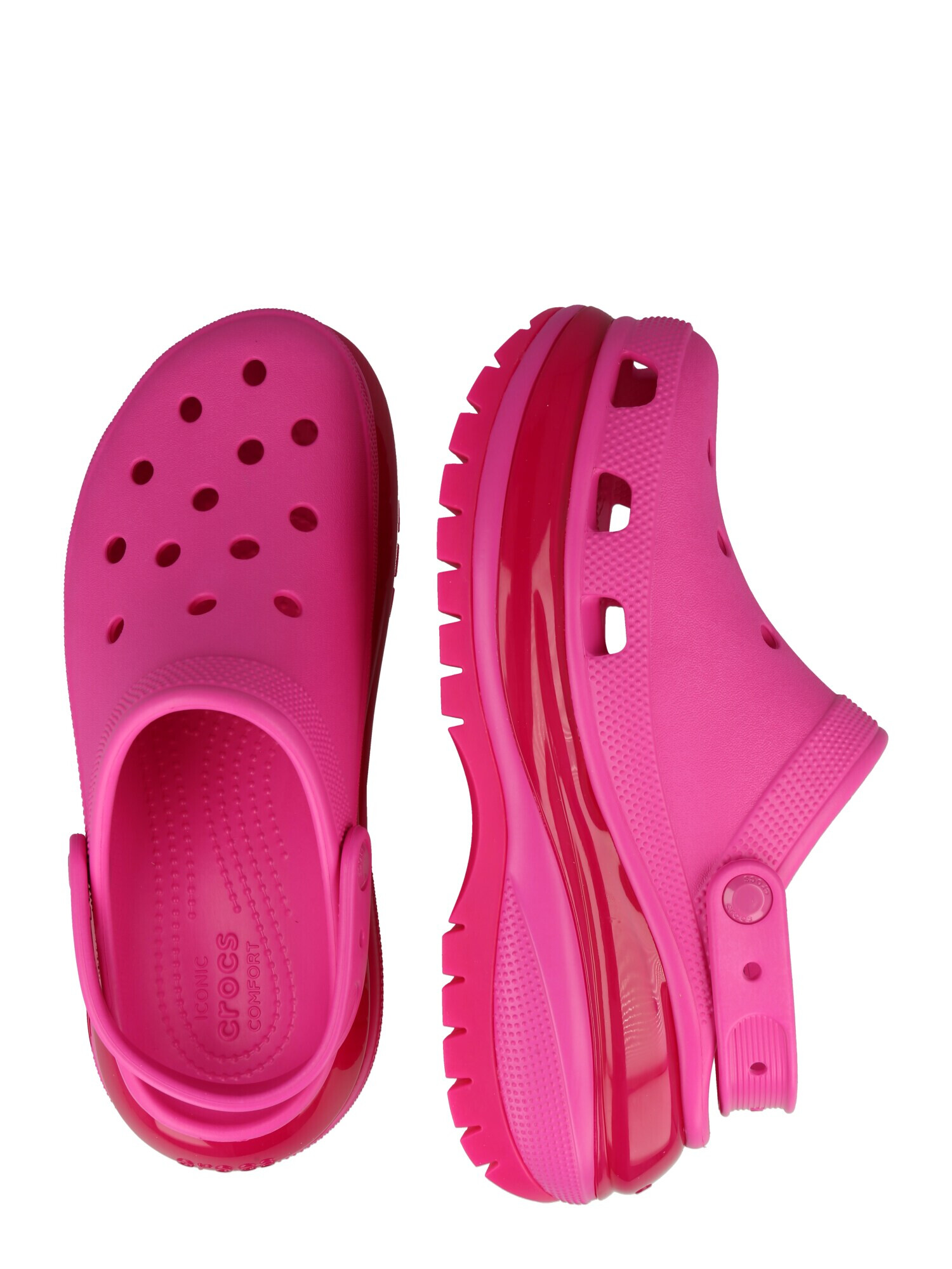 Crocs Saboţi 'Mega Crush' roz / roz zmeură - Pled.ro