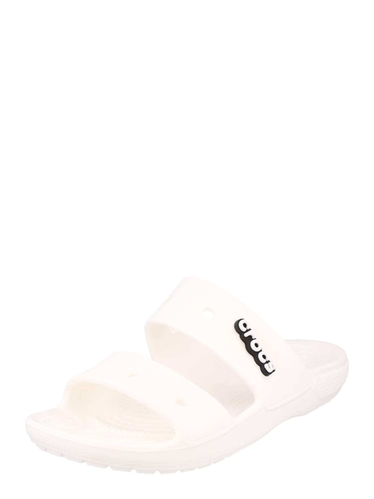 Crocs Saboți 'Classic' negru / alb - Pled.ro